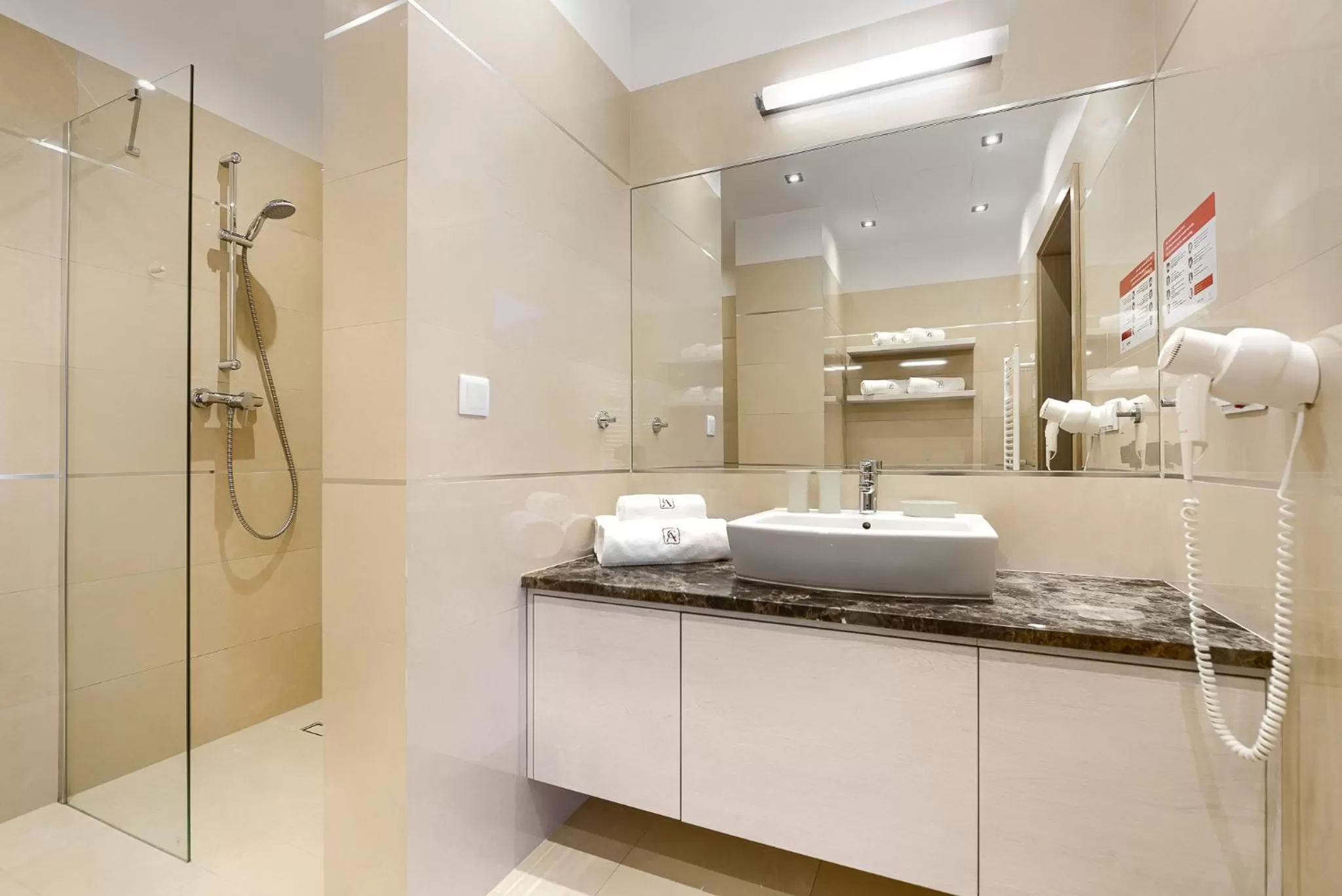 Shower, Bathroom in Dune Resort Mielno - A