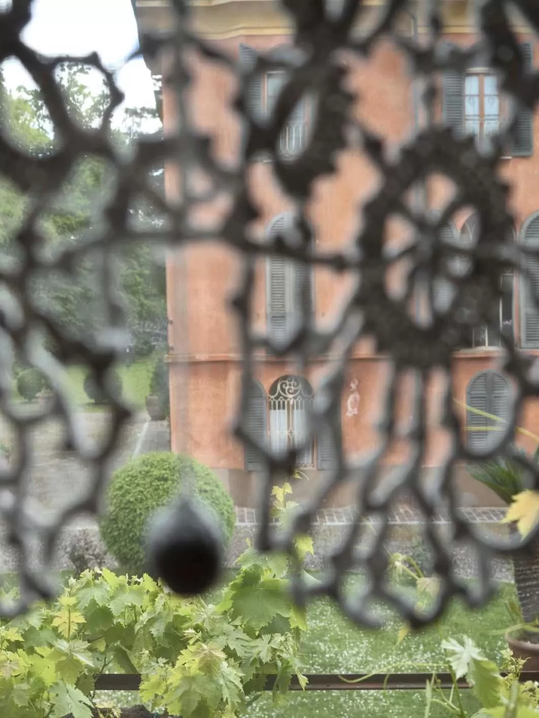 Garden view in Le dimore de Il borgo del balsamico