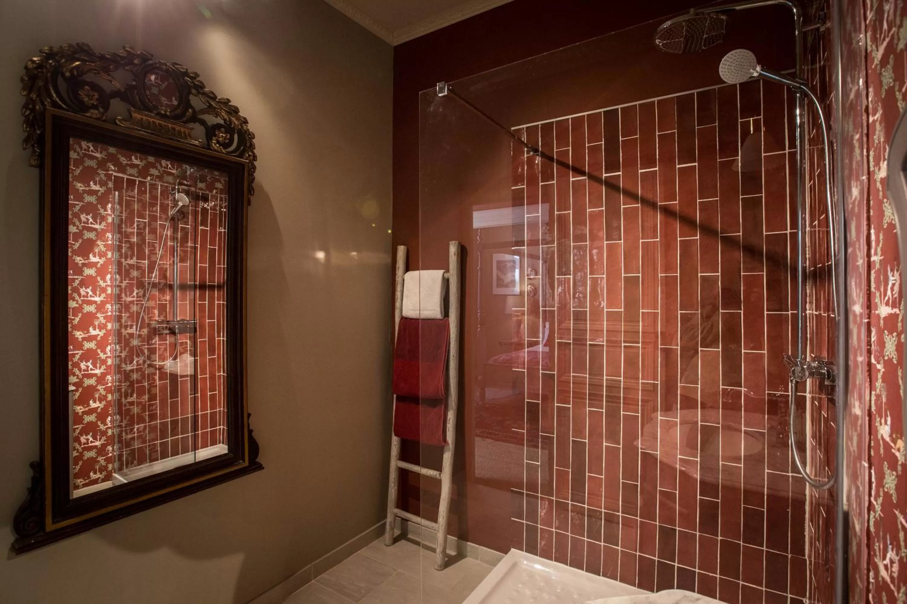 Shower in Carcassonne Bed and Breakfast du Palais