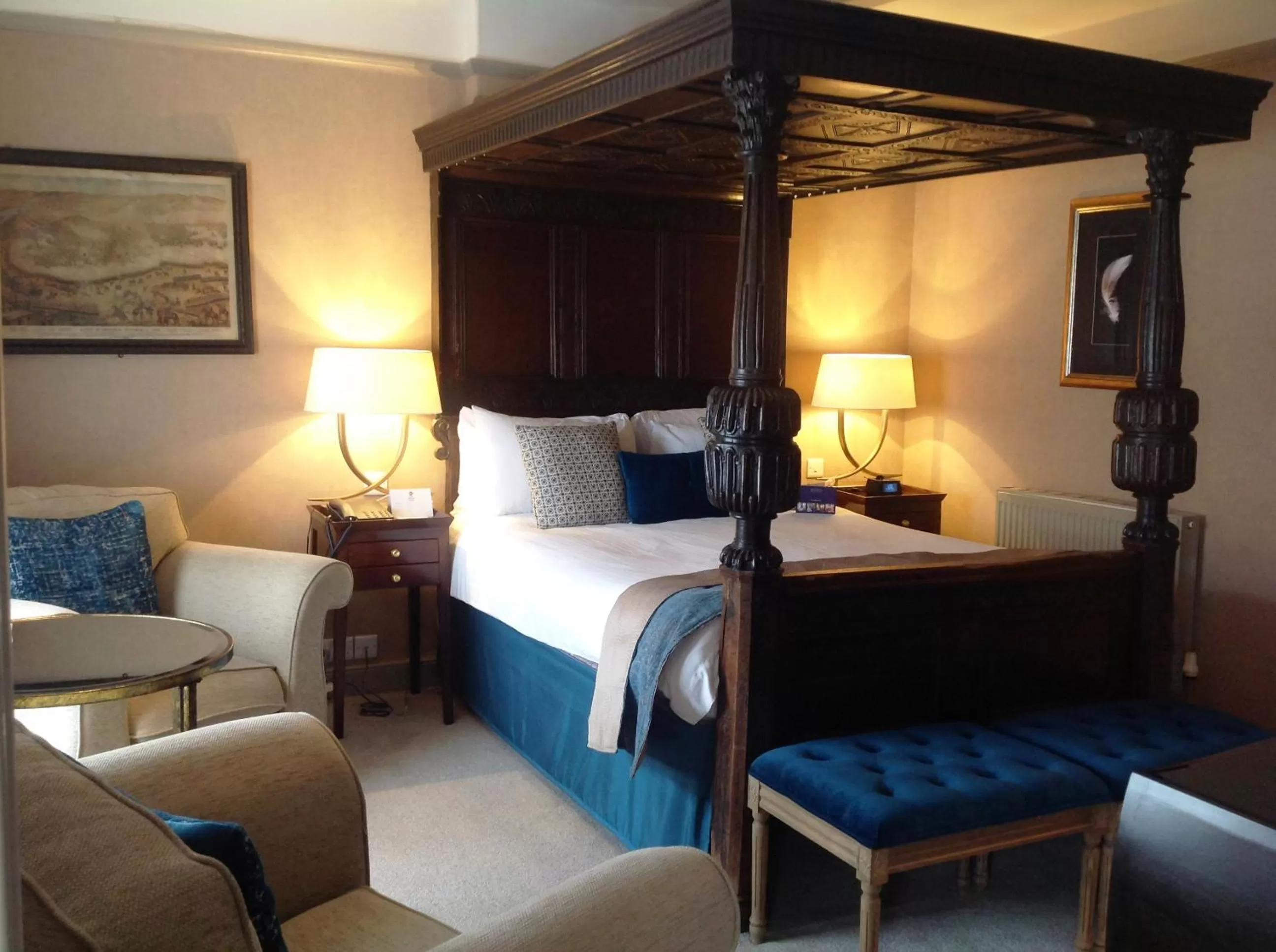 Bedroom, Bed in The Swan Hotel, Wells, Somerset - The Coaching Inn Group