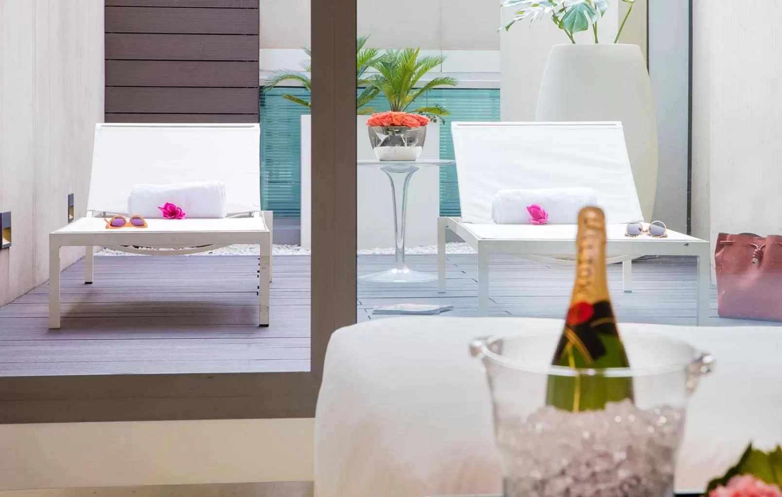 Balcony/Terrace in The Mirror Barcelona - Adults Only