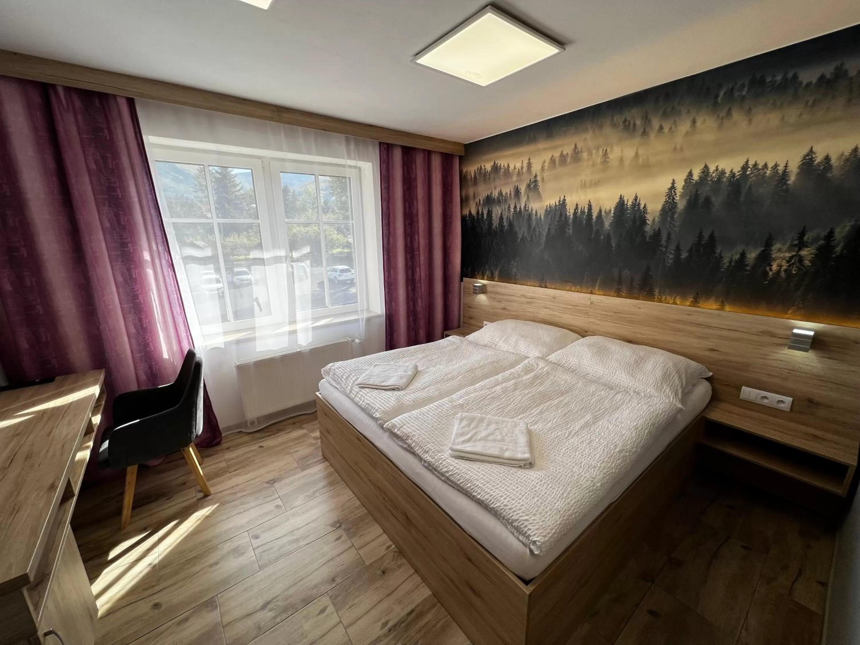 Bed in Hotel U Kociana