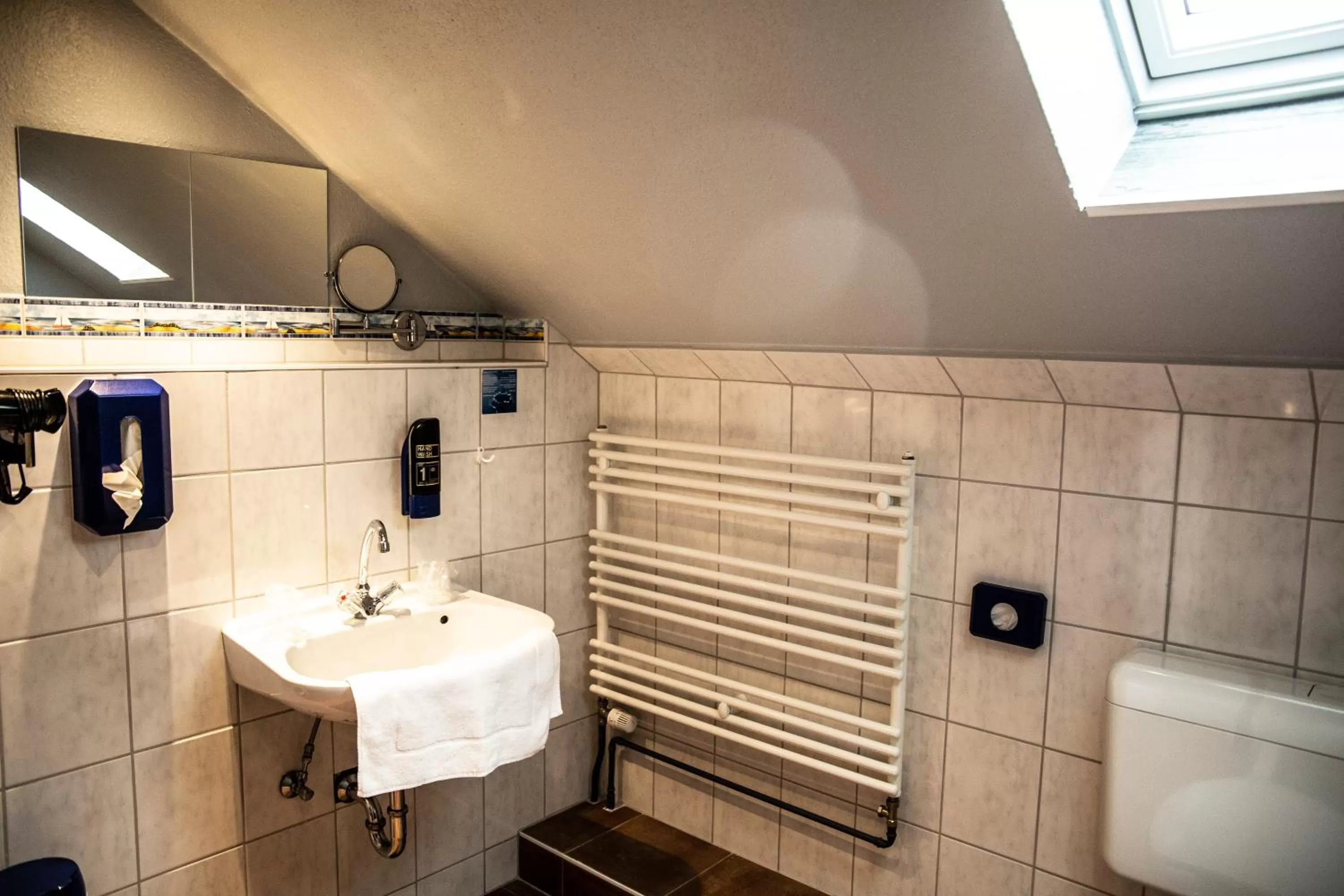 Bathroom in Hotel Tum Stüürmann