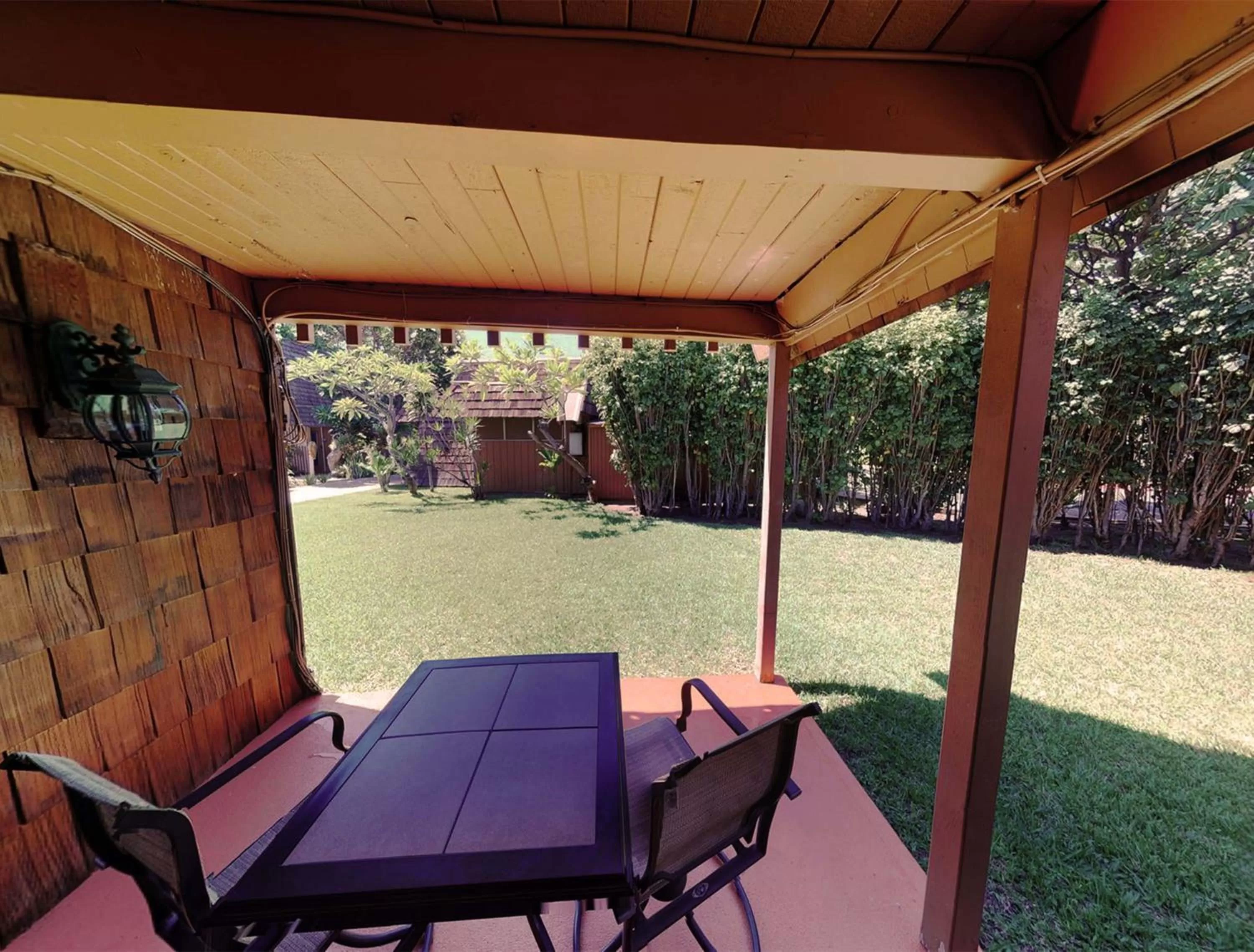 Patio in Hotel Moloka'i