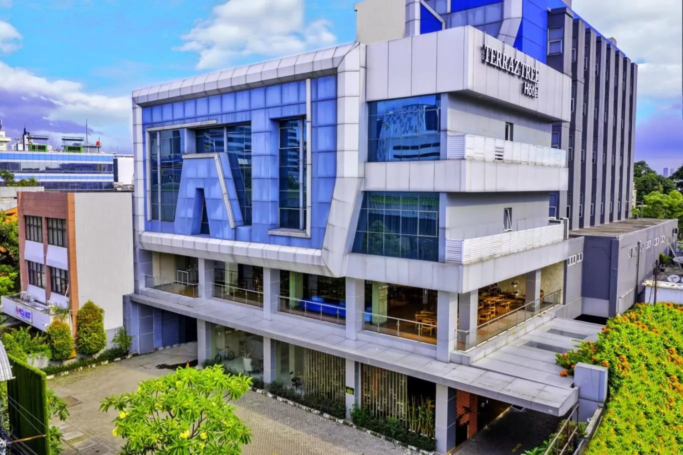 Property building in Terraz Tree Hotel Jakarta