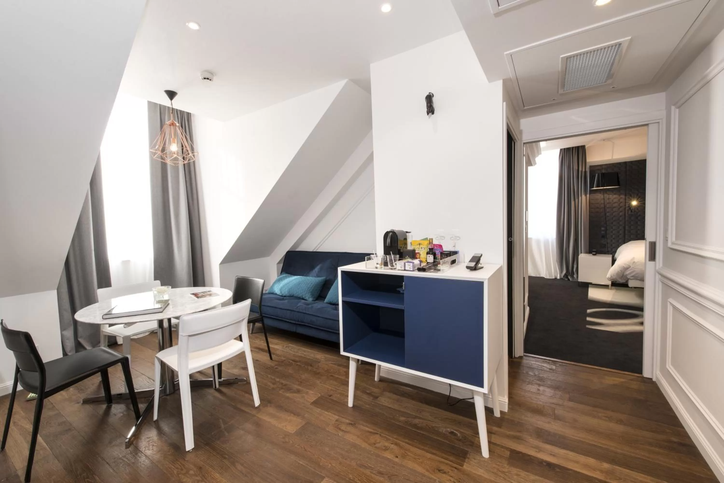 Living room in Vertigo Hotel, Dijon, a Member of Design Hotels