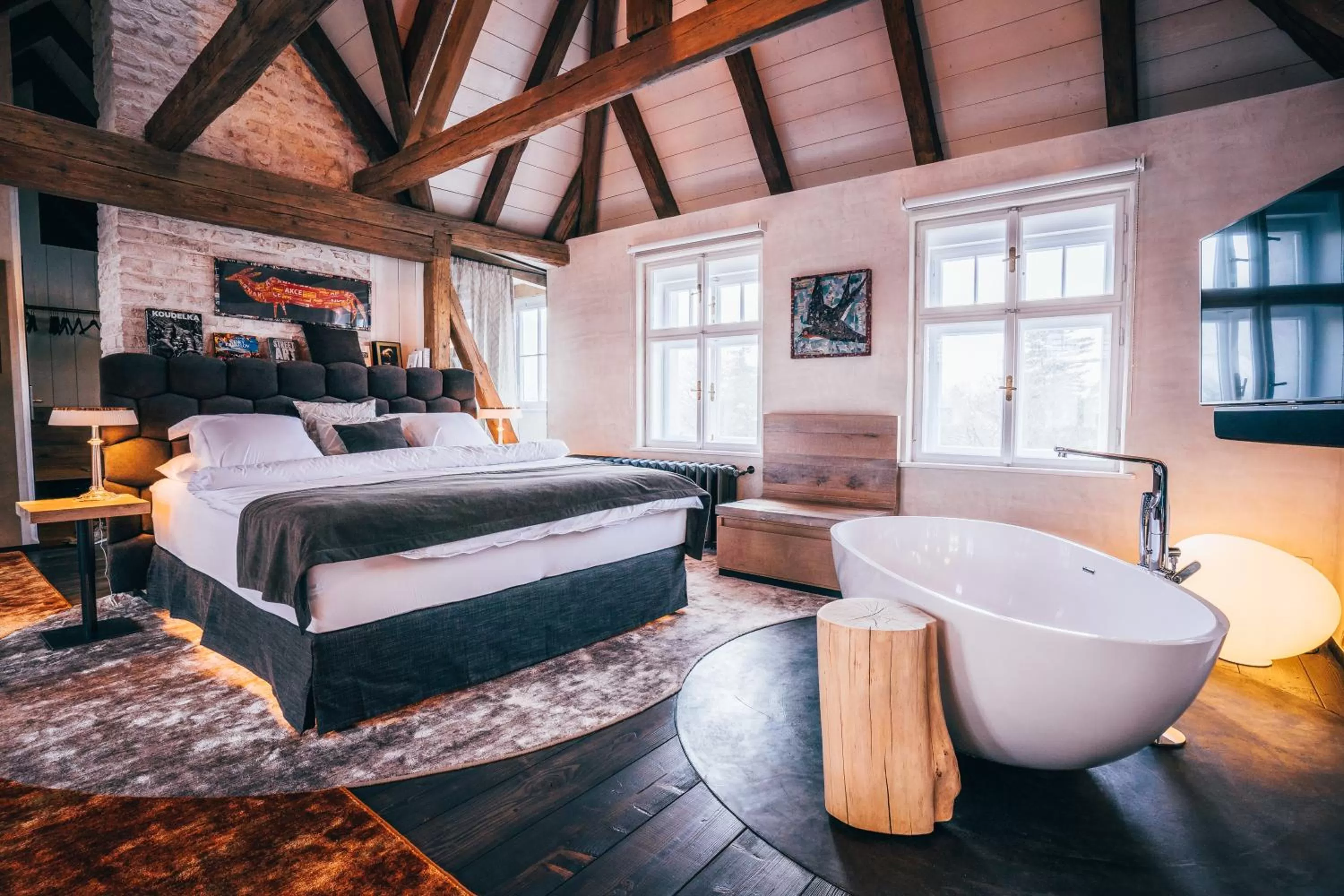 Bed in Ultra premium apartments