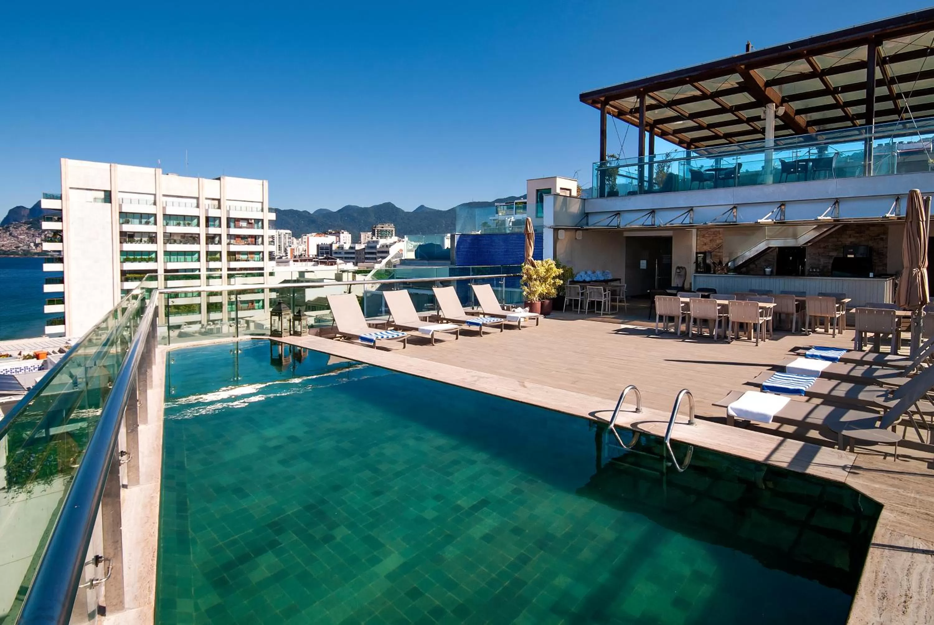 Swimming pool in Arena Ipanema Hotel
