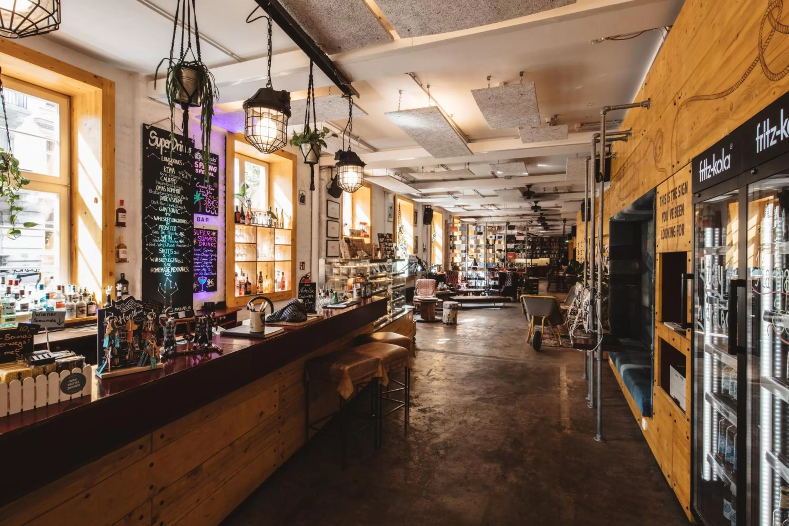 Lobby or reception in Superbude Hamburg St Pauli