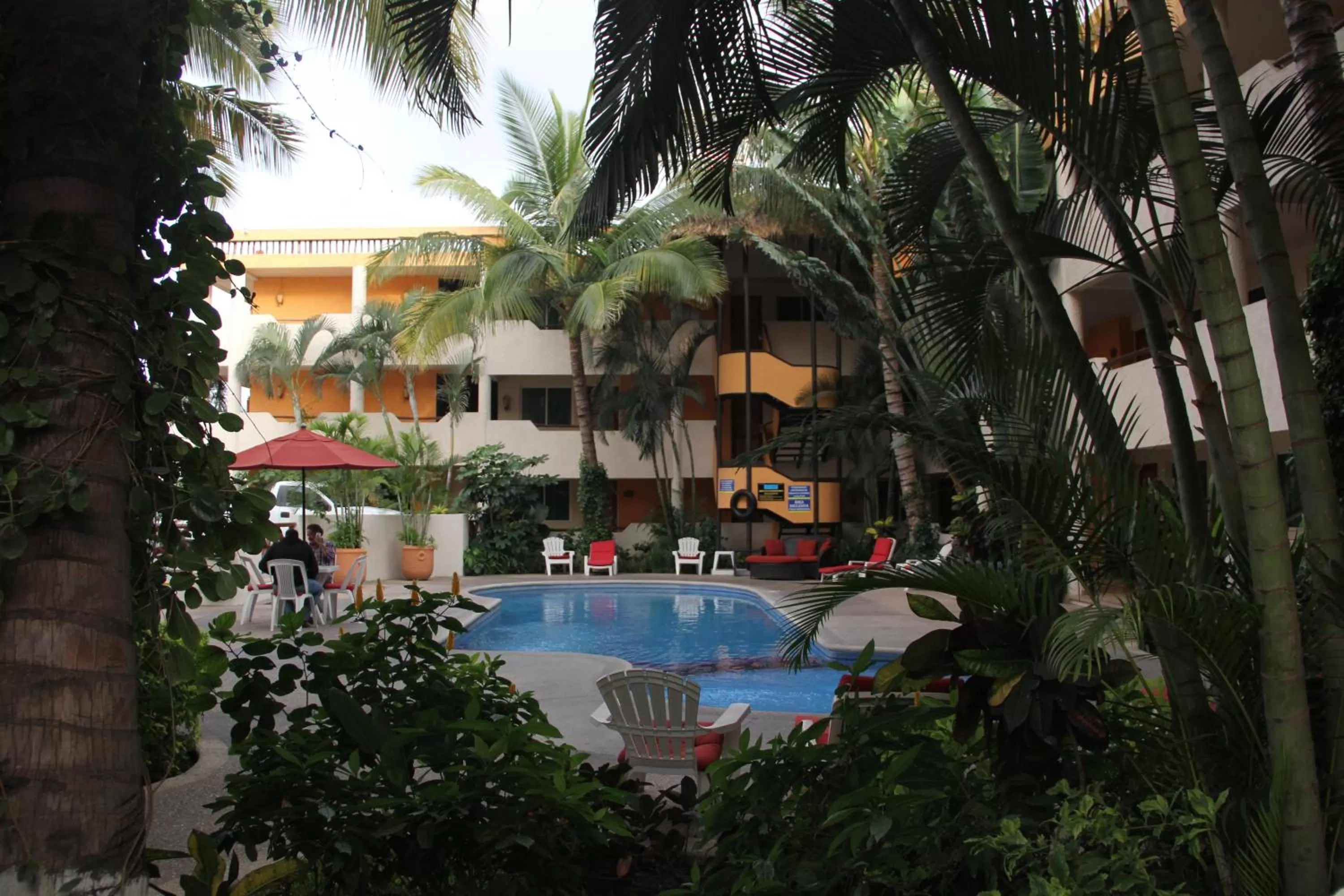 Garden in Hotel Palapa Palace