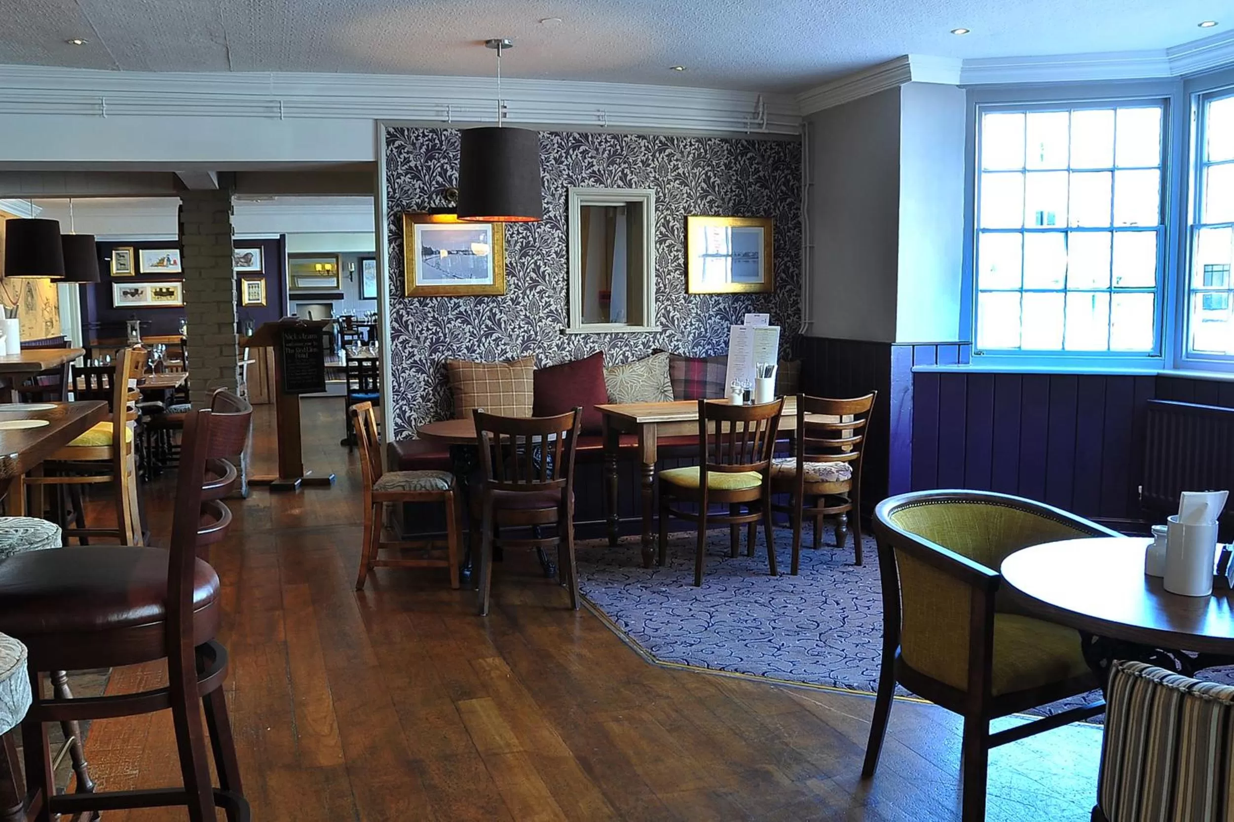Lounge or bar in Red Lion Hotel by Greene King Inns
