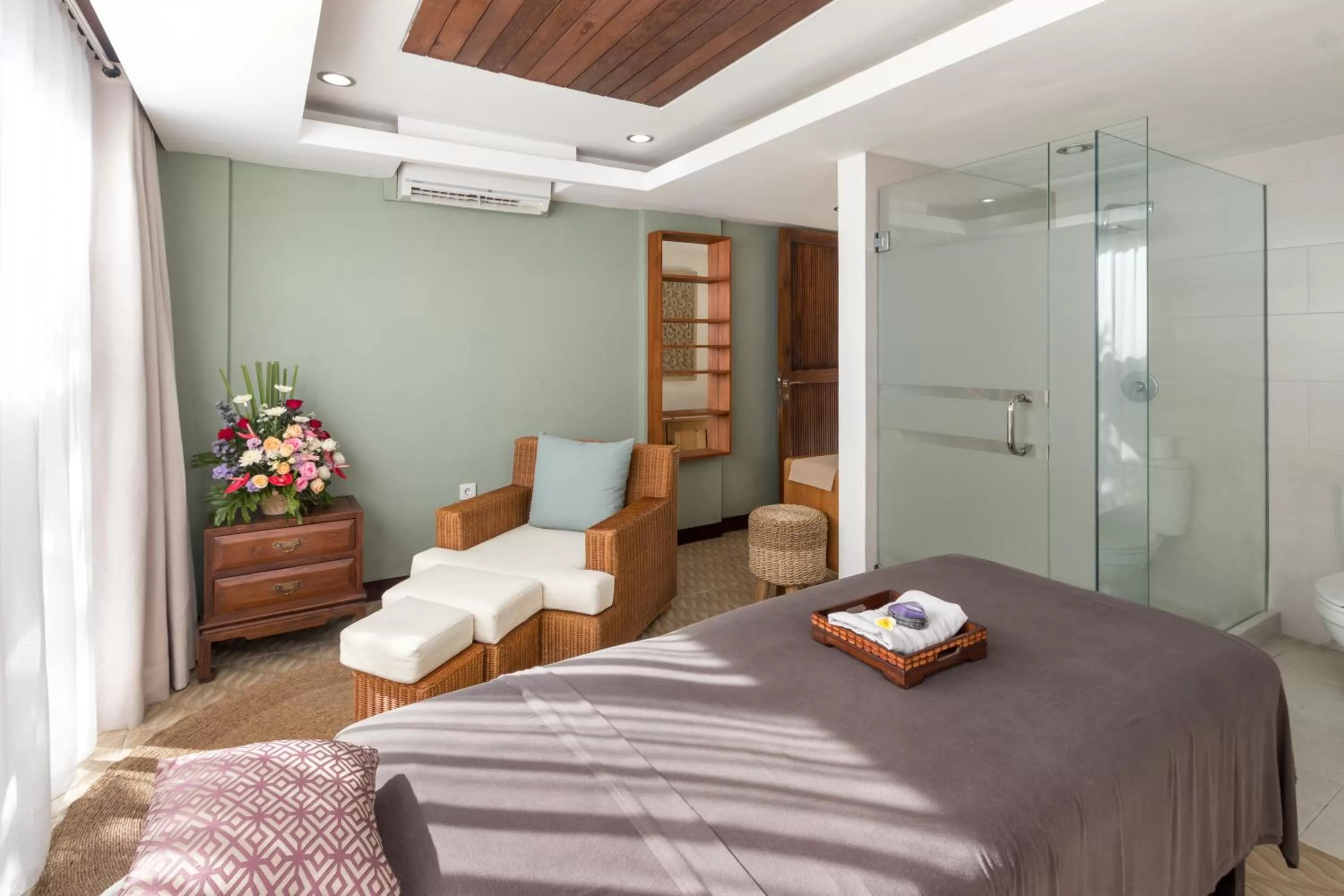 Spa and wellness centre/facilities, Bed in Mayura Ubud Retreat