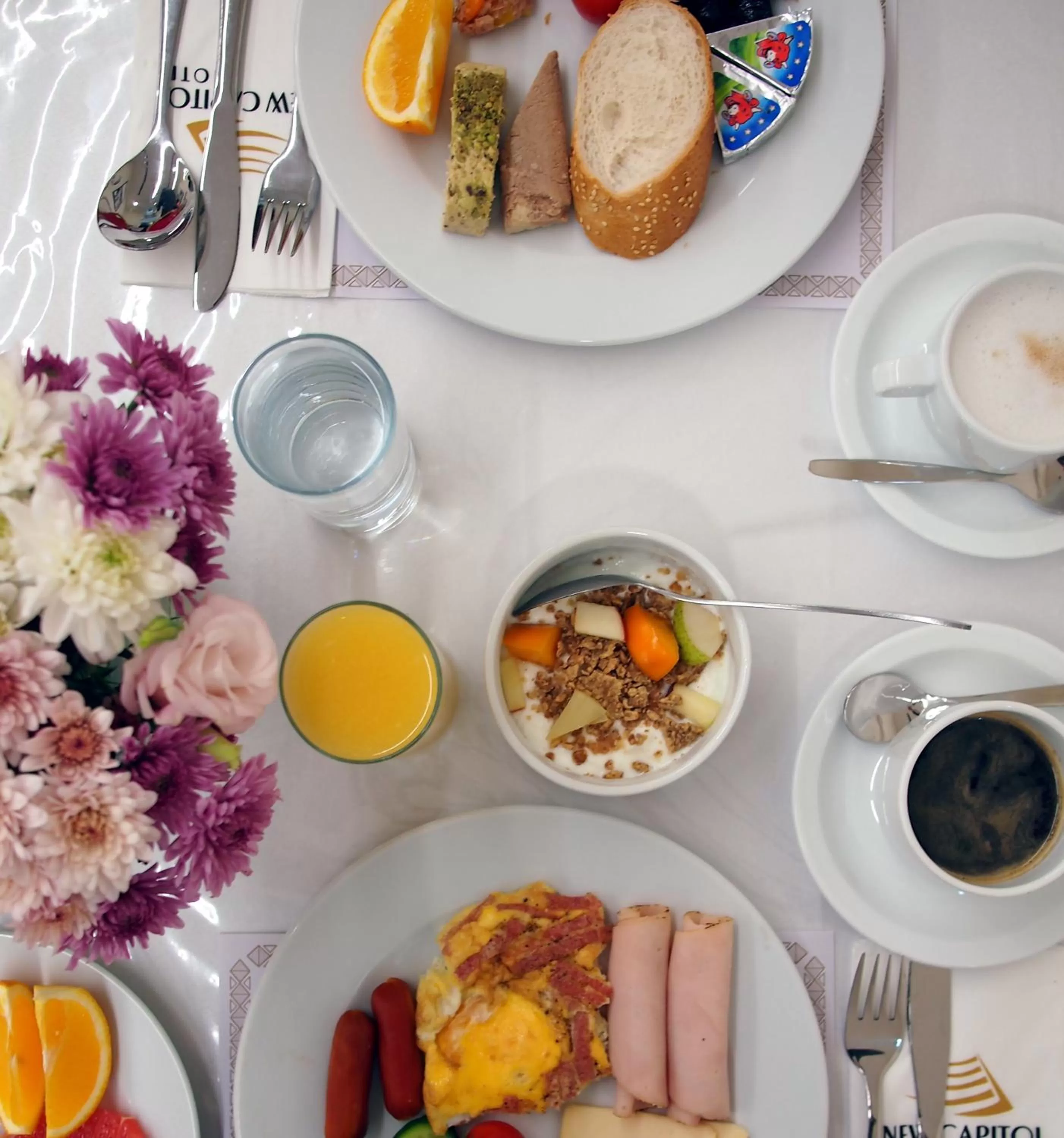Breakfast in New Capitol Hotel - Jerusalem