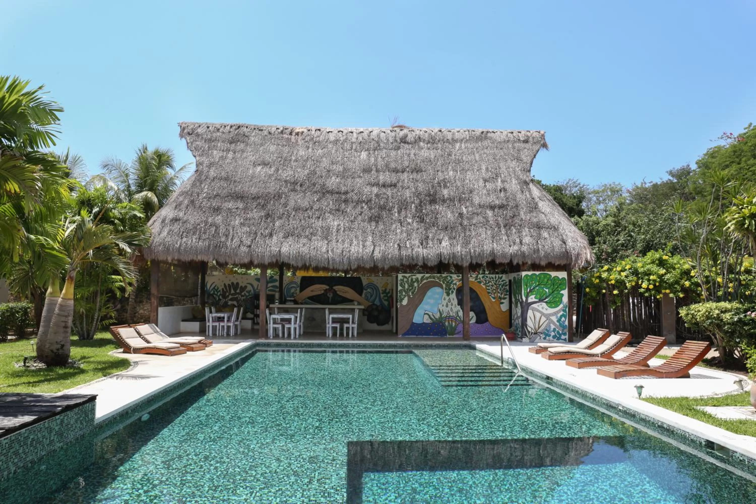 Garden in Villas H2O