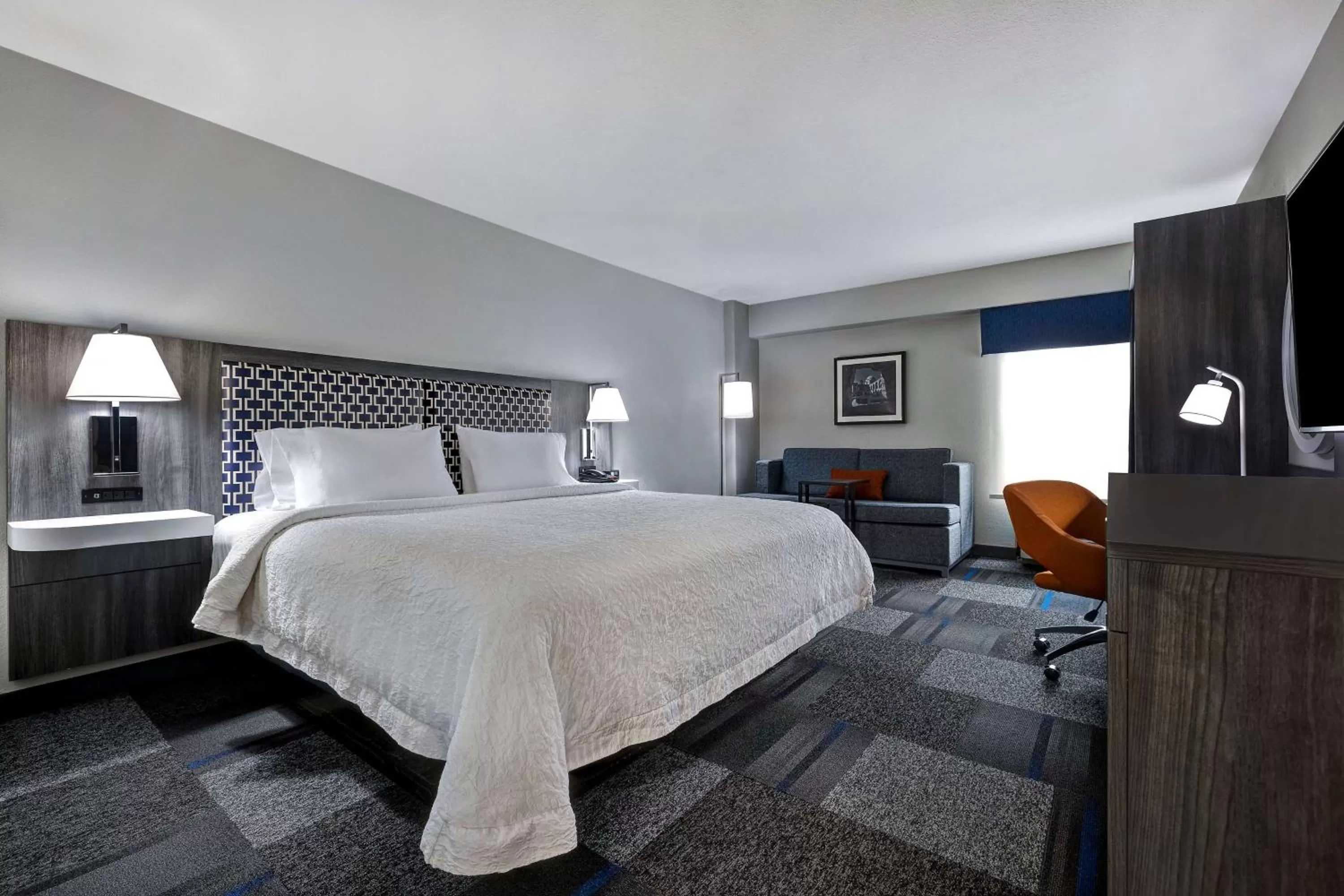 Bedroom, Bed in Hampton Inn San Antonio Downtown