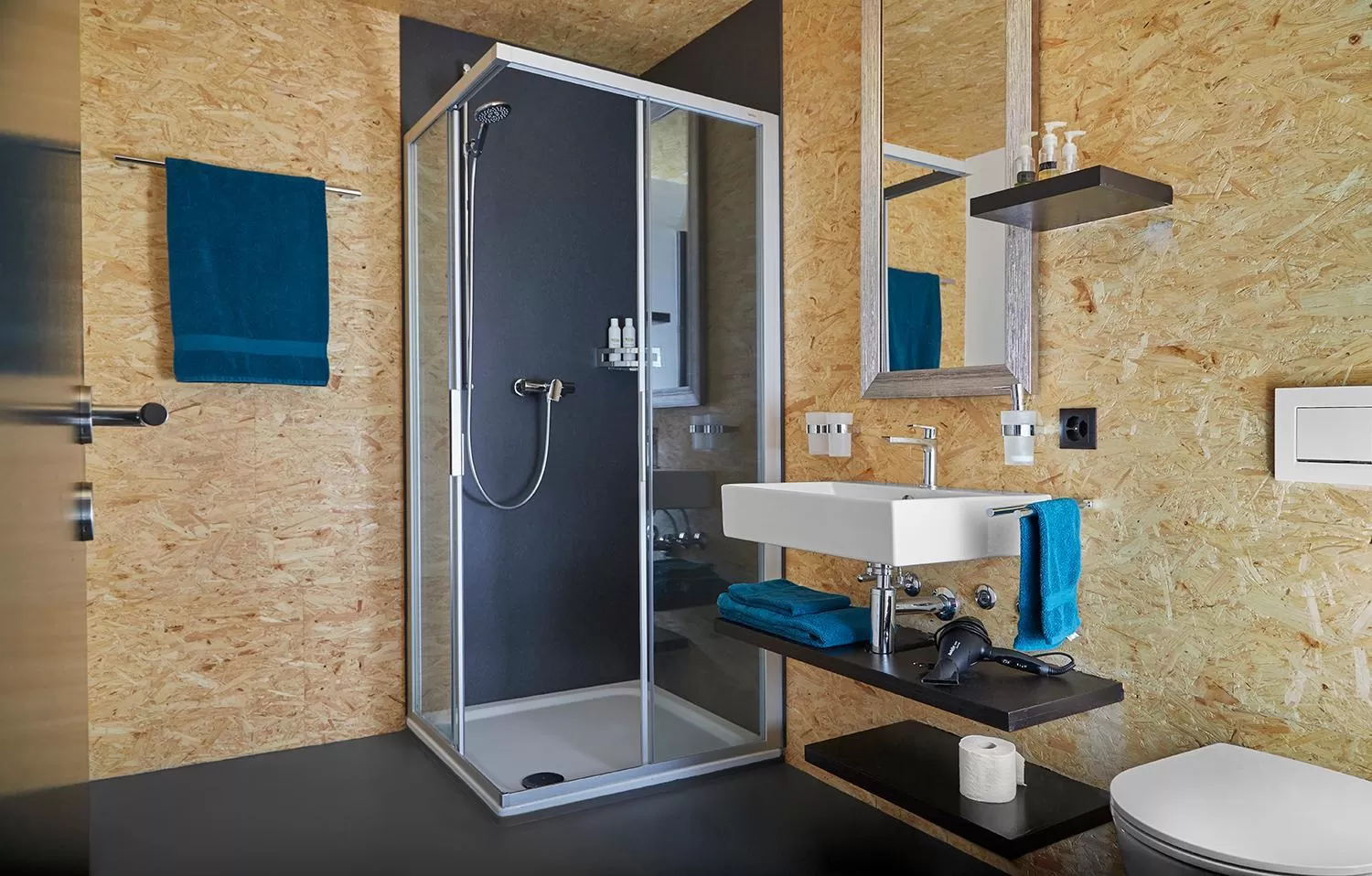 Bathroom in B&B La Forge de Diogne - luxury and cosy alpine lodge