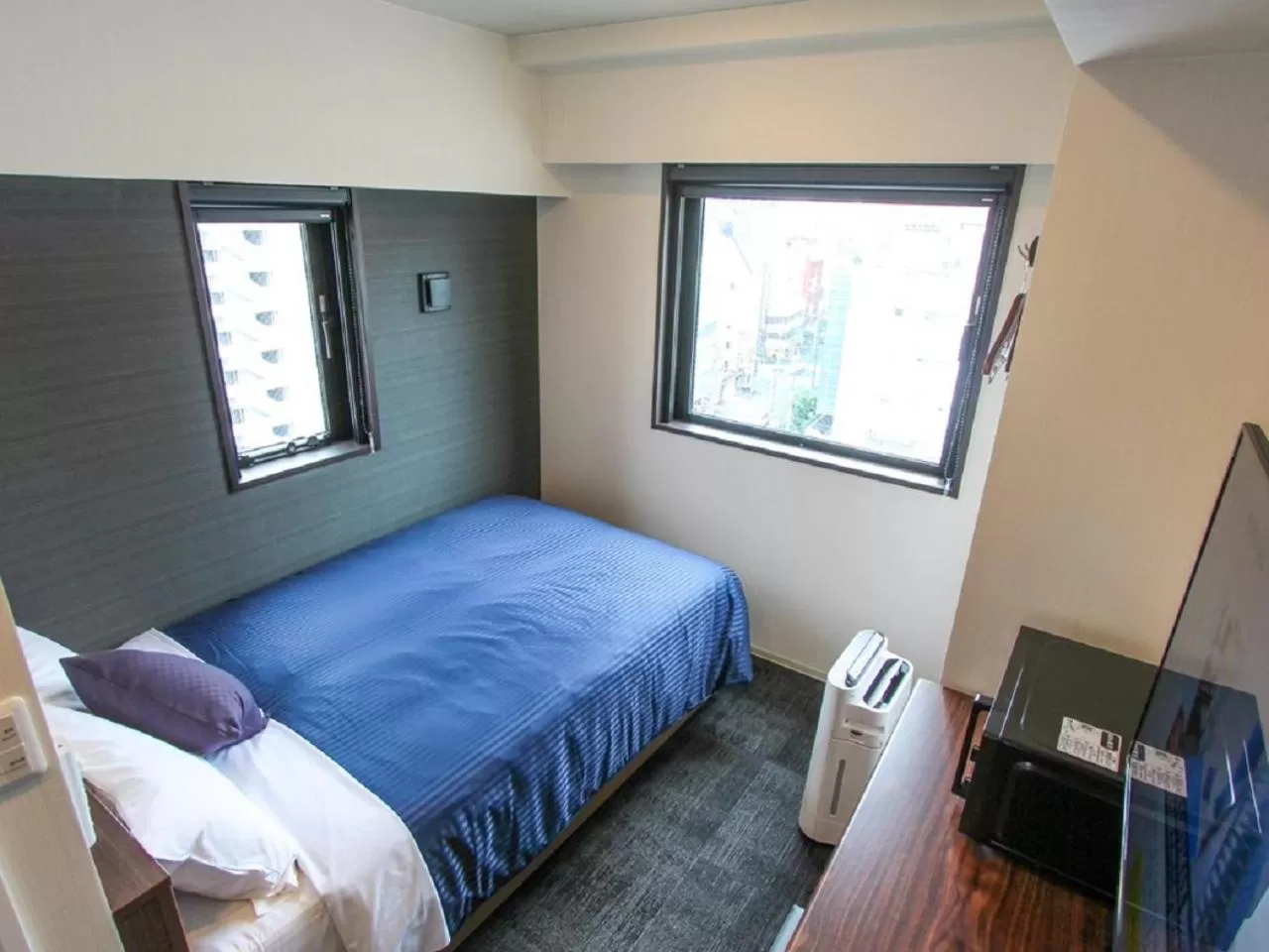 Photo of the whole room, Bed in HOTEL LiVEMAX Umeda WEST