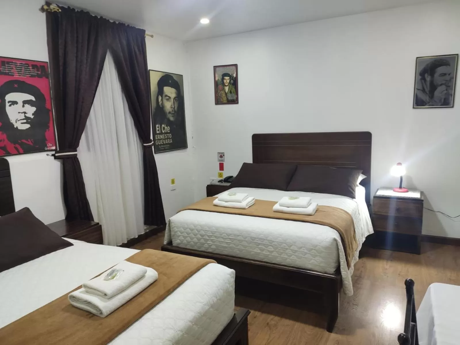 Bed in Hotel el Che No apto para corruptos