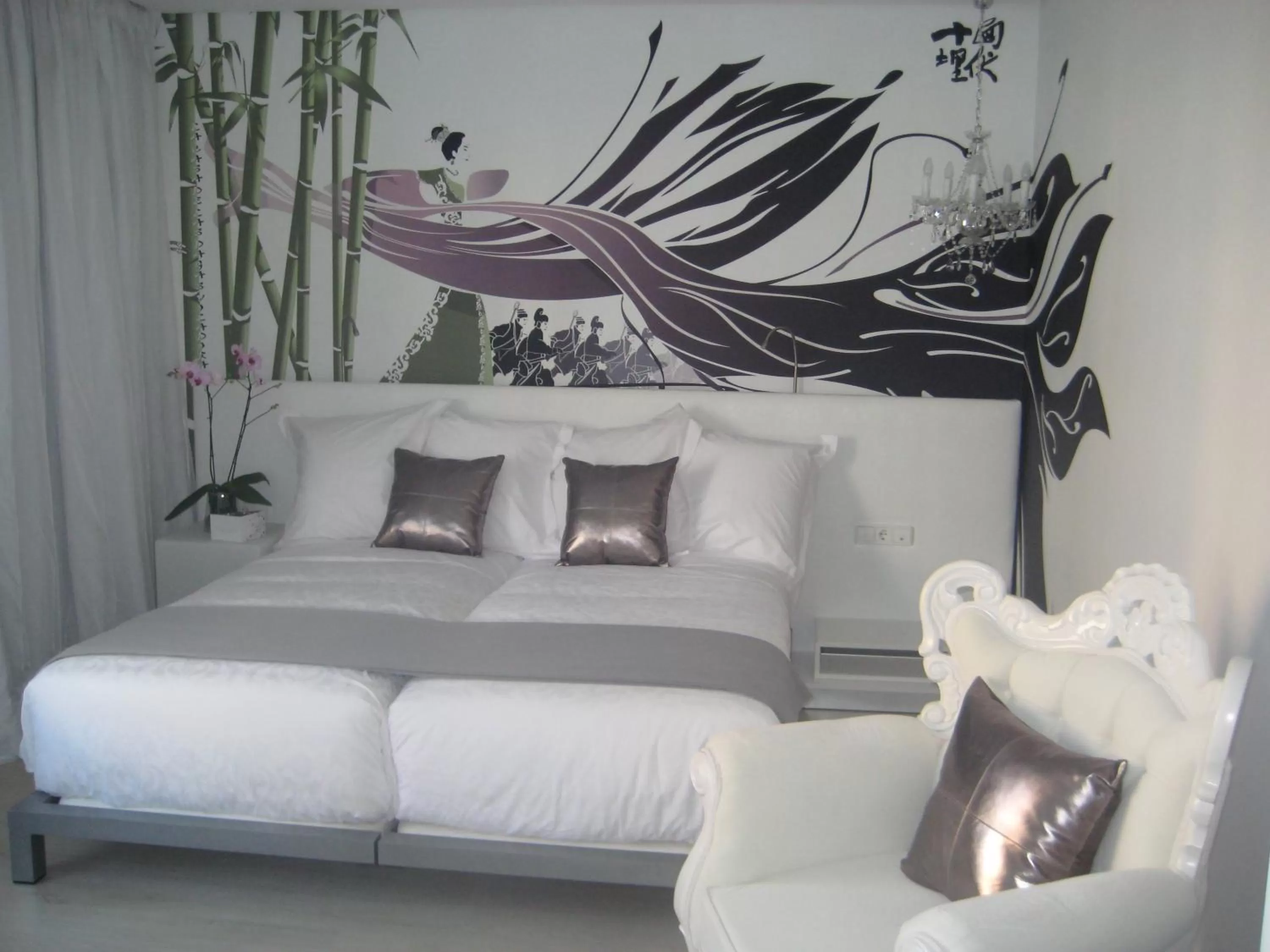 Bedroom, Bed in Dormirdcine