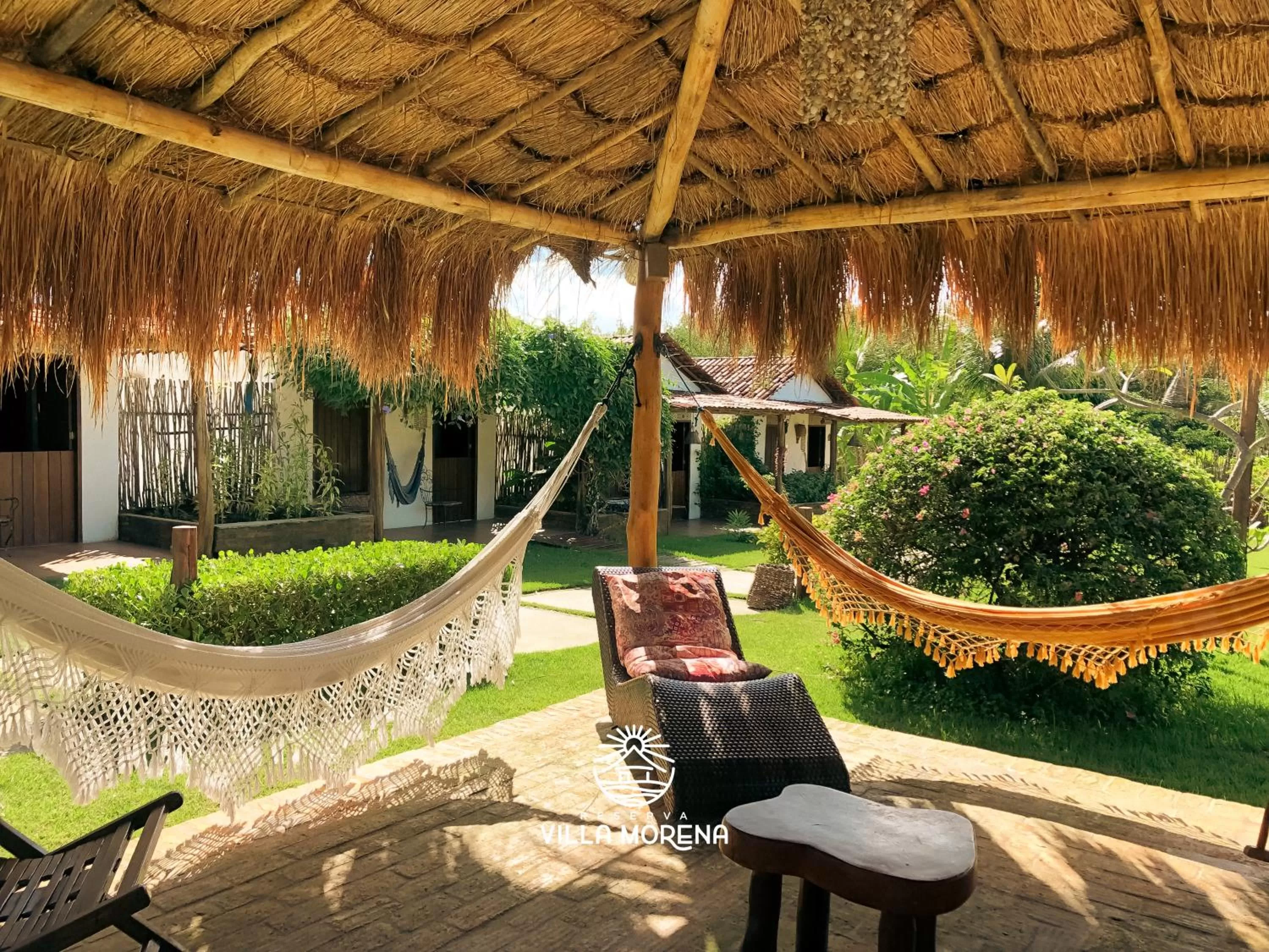 sunbed, Swimming Pool in Pousada Villa Morena