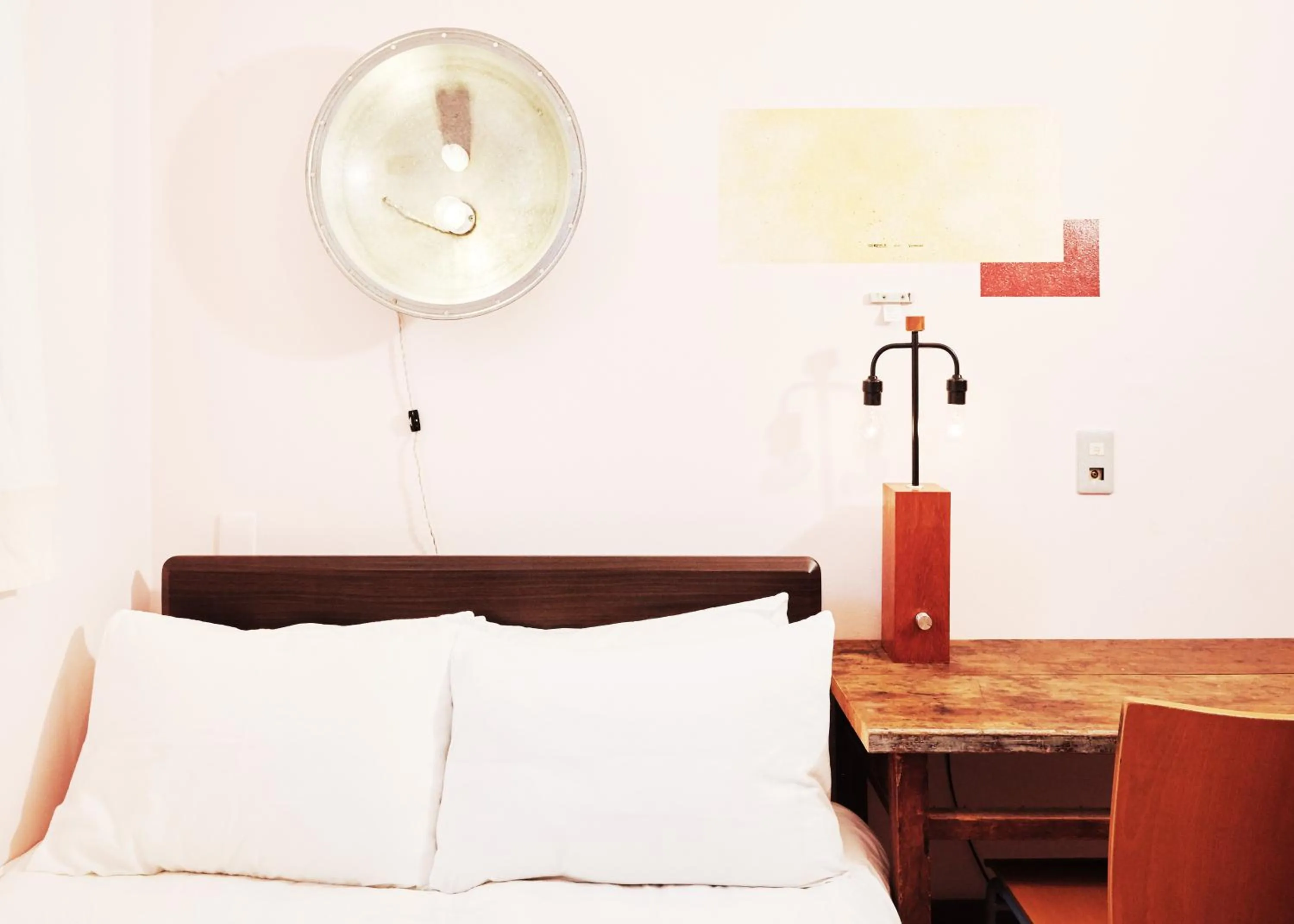 Bed in Apartment Hotel Shinjuku