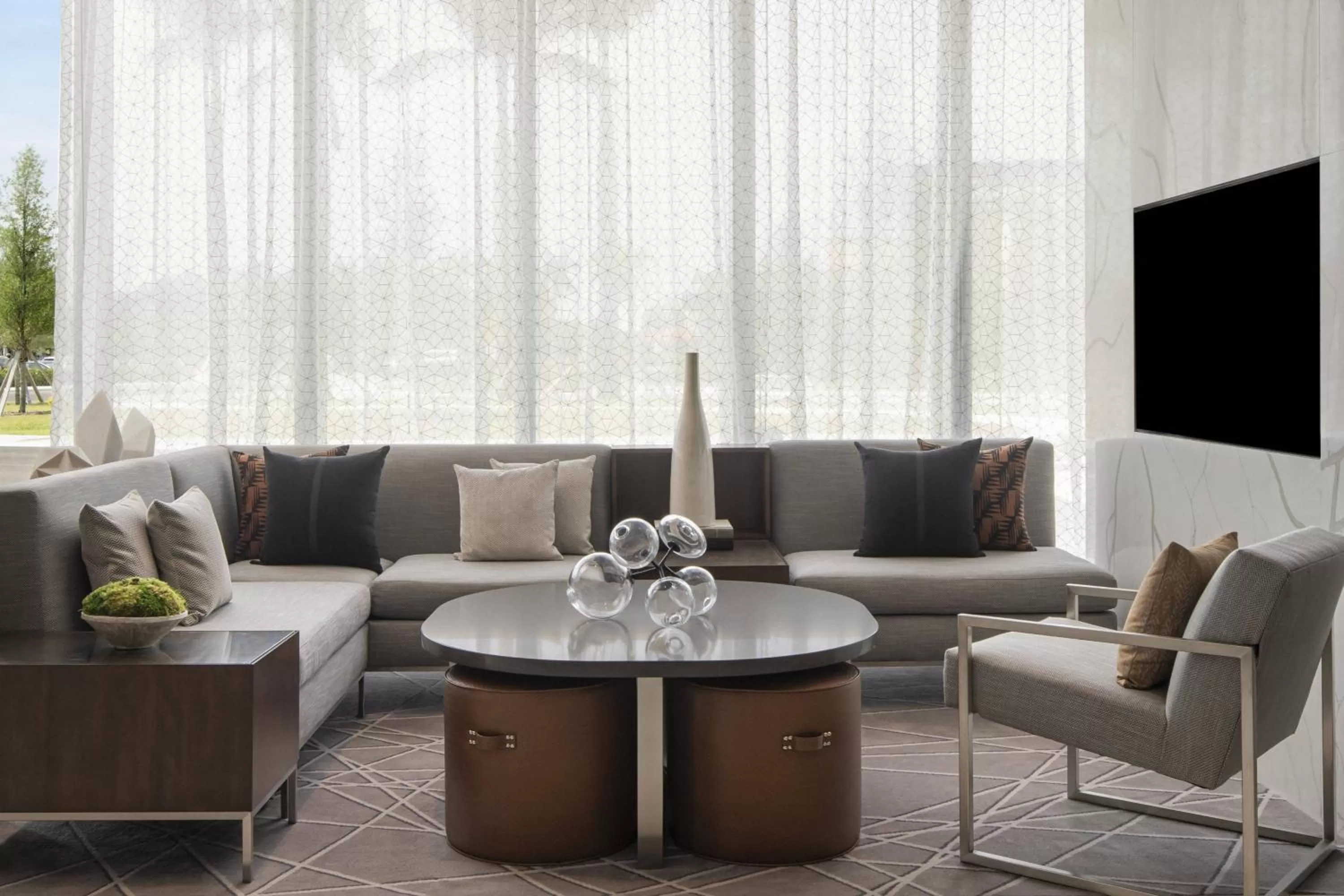 Lounge or bar in AC Hotel by Marriott Fort Lauderdale Sawgrass Mills Sunrise