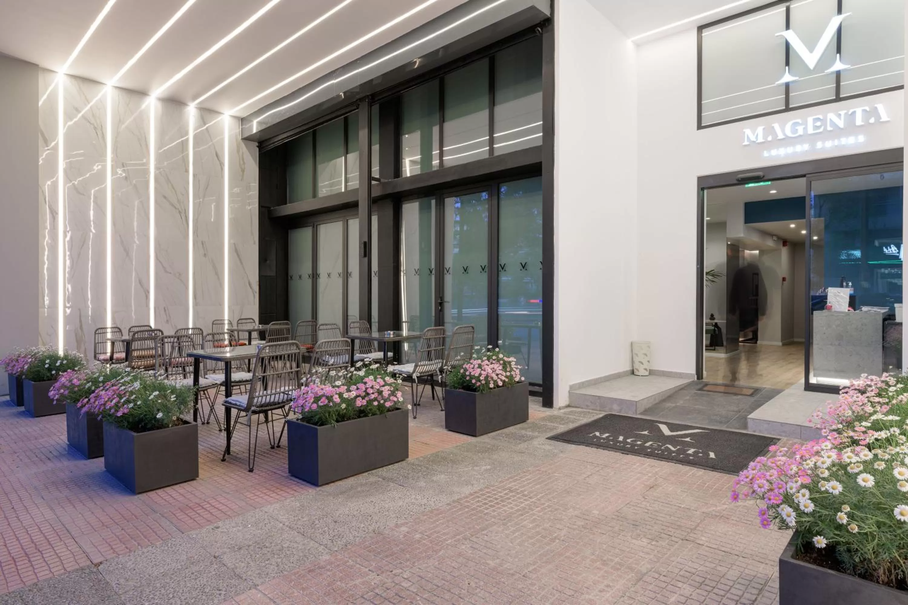 Facade/entrance in Acropolis Magenta Luxury Suites