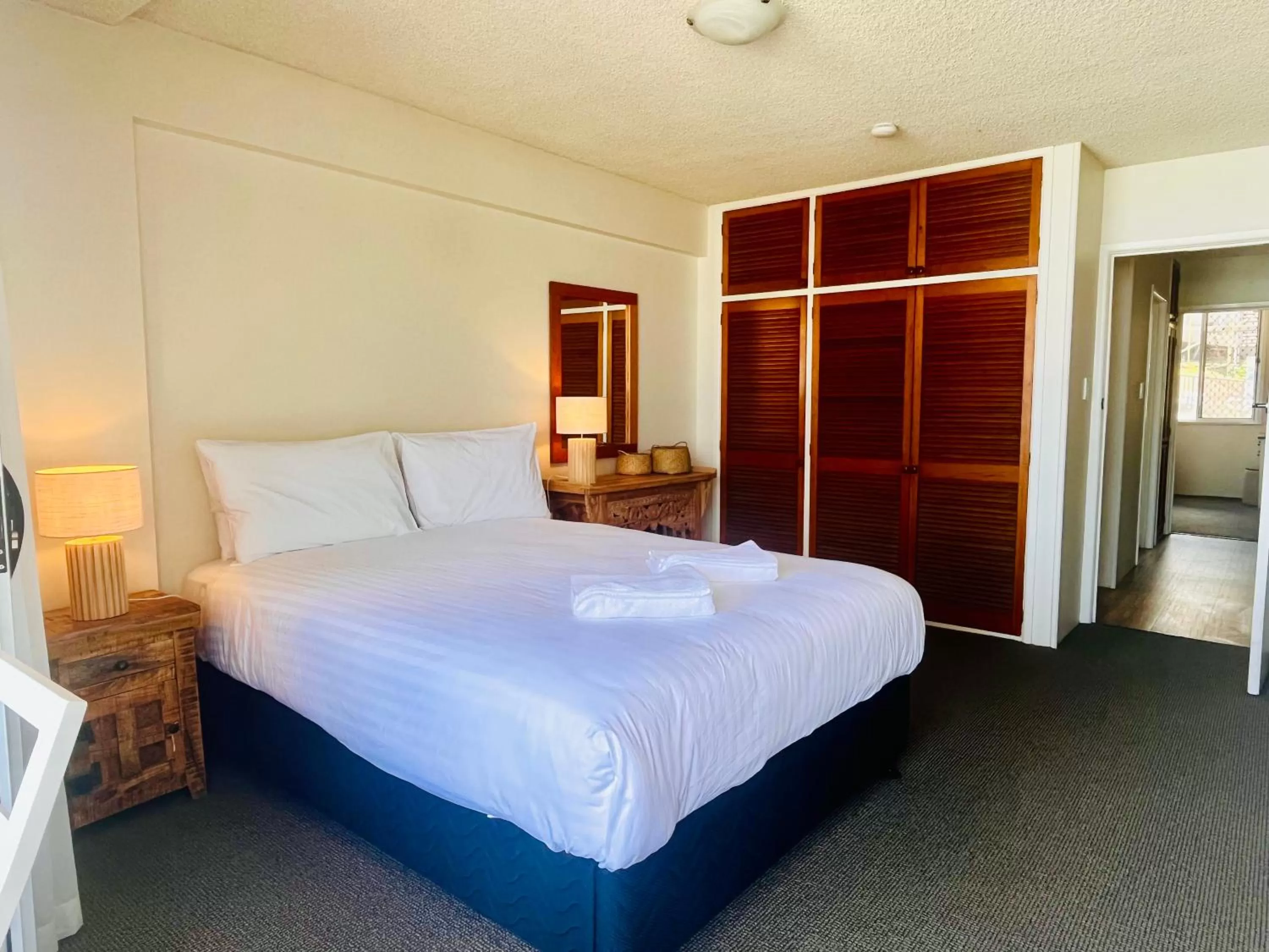 Bed in Park Towers-Goodwin Towers Holiday Units