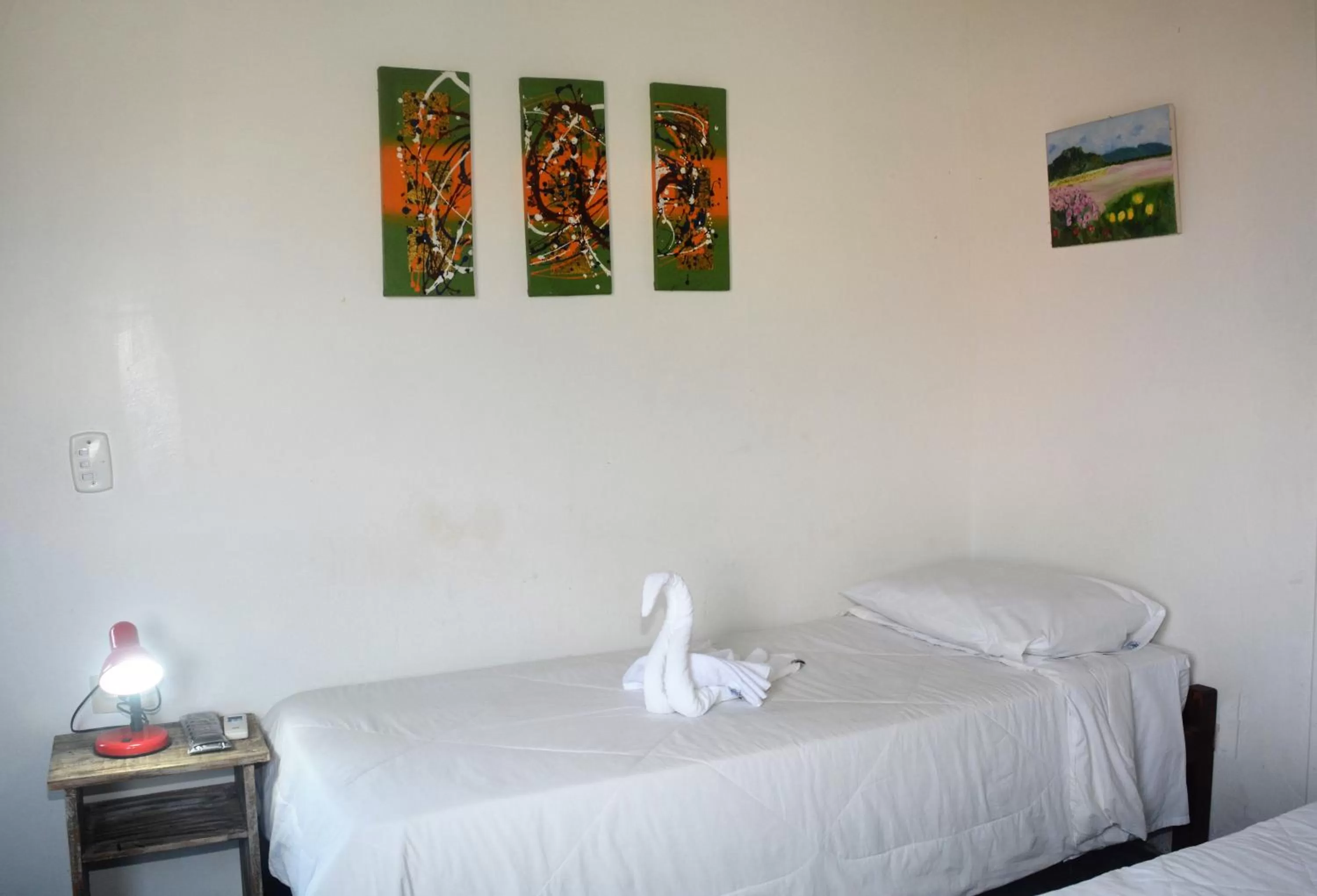 Bed in Pousada Mare Blue