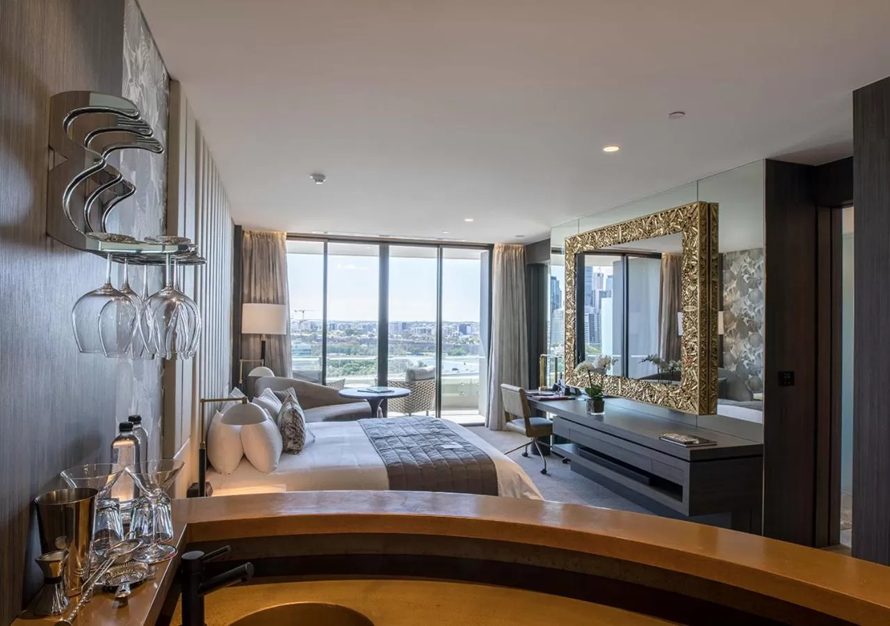 Bedroom, Bed in Emporium Hotel South Bank