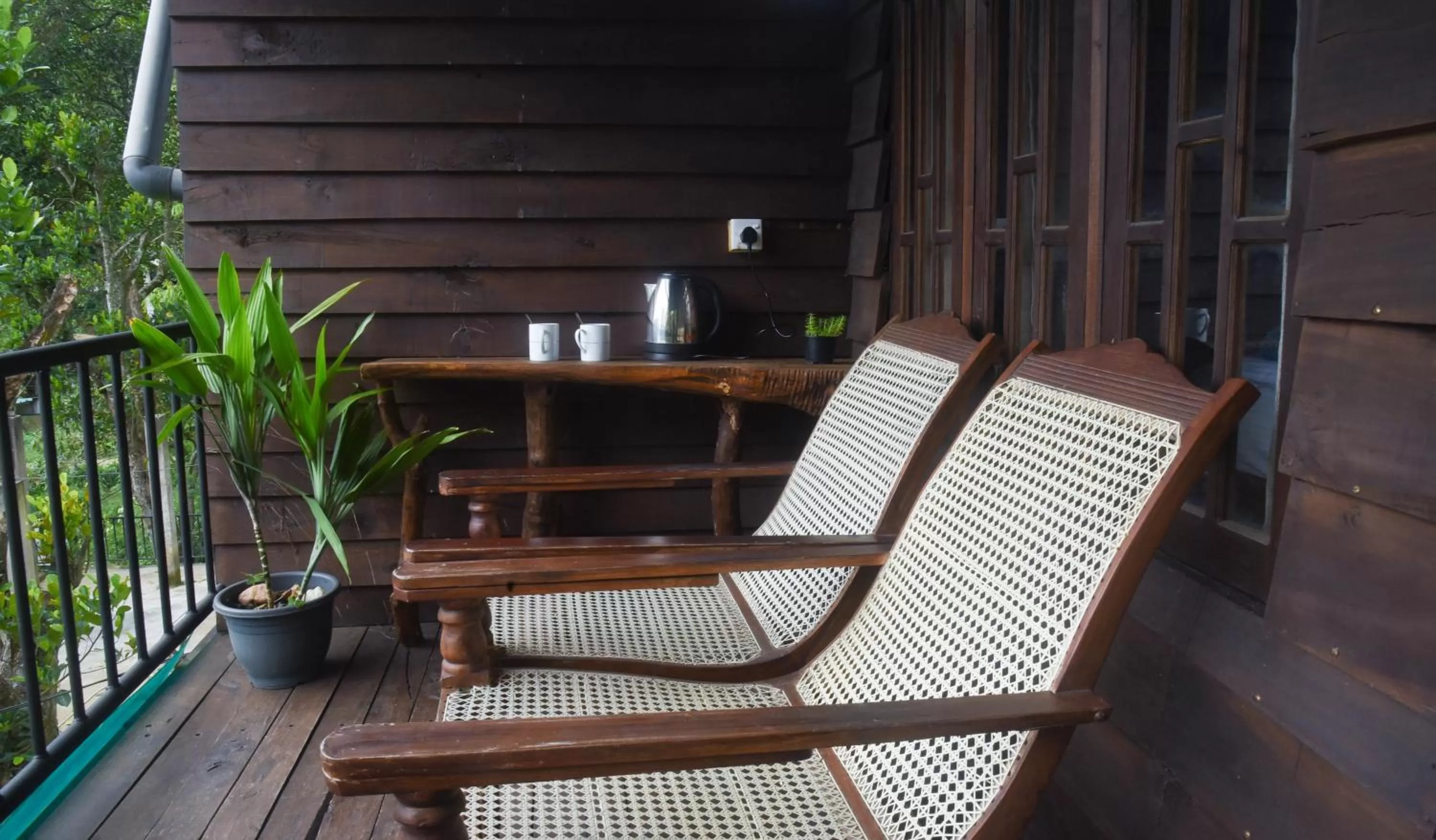 Balcony/Terrace in Madushanka Resort