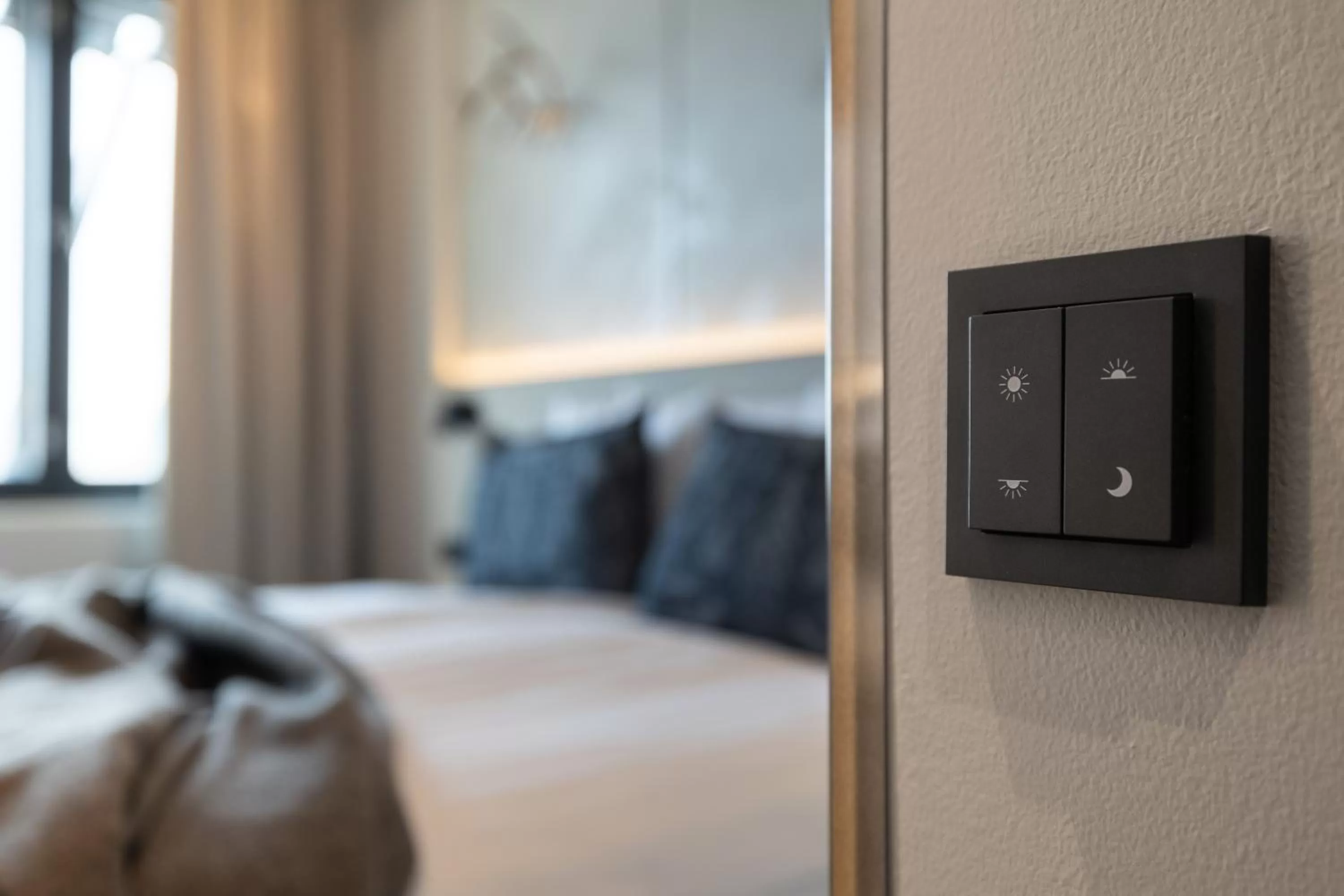 Decorative detail, Bed in Lapland Hotels Arena