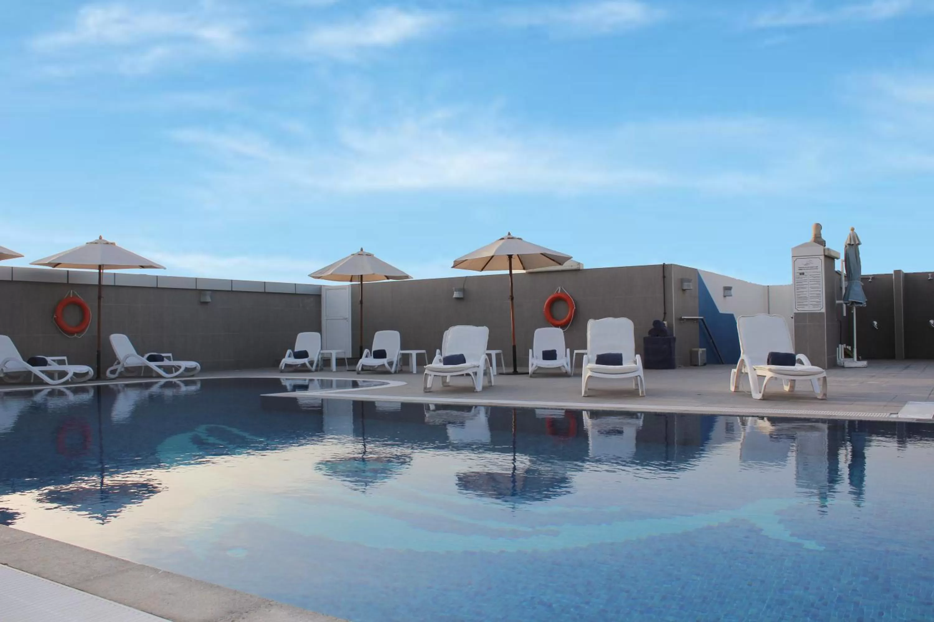 Swimming pool in Al Diar Sawa Hotel Apartments