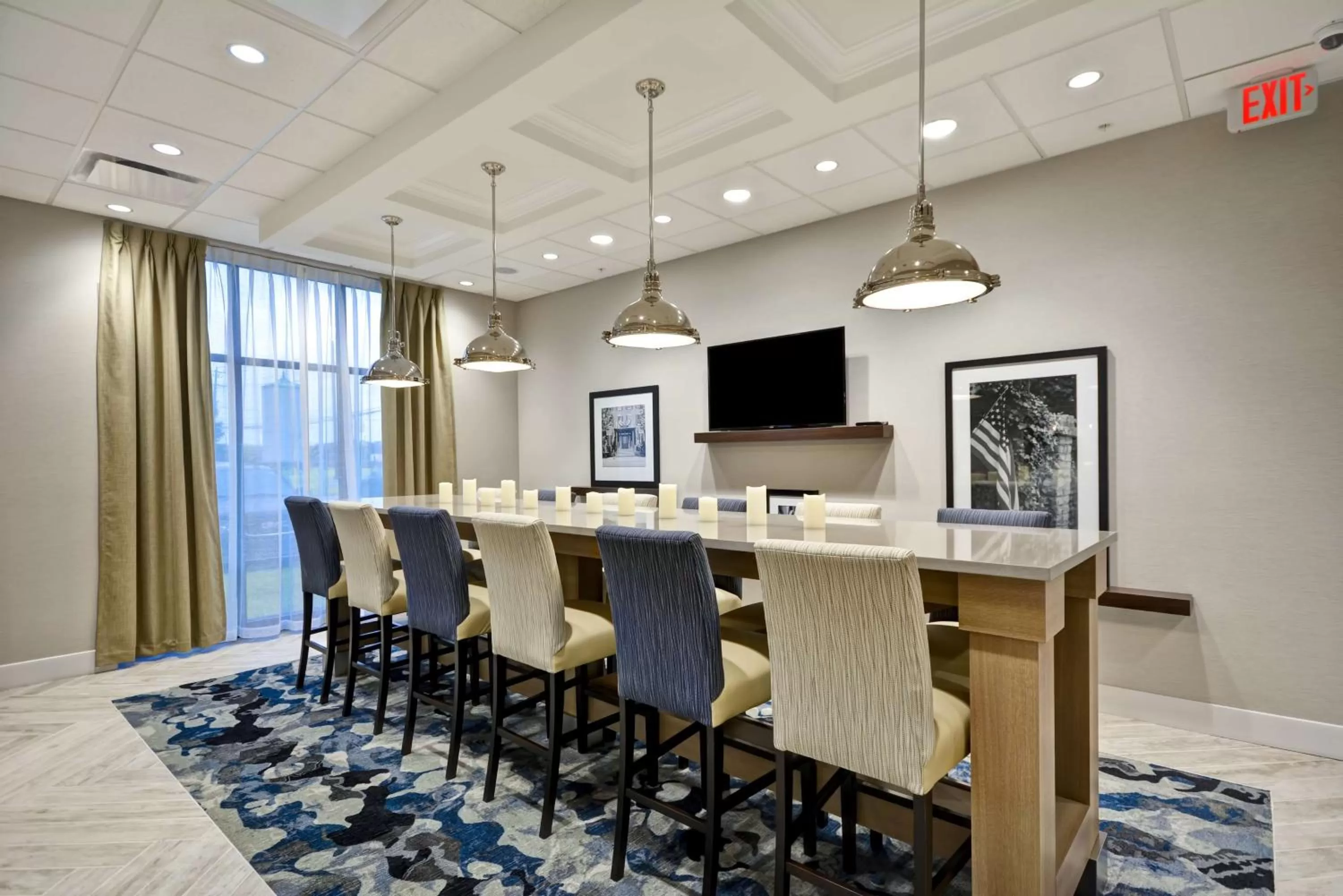 Lobby or reception in Hampton Inn Livonia Detroit