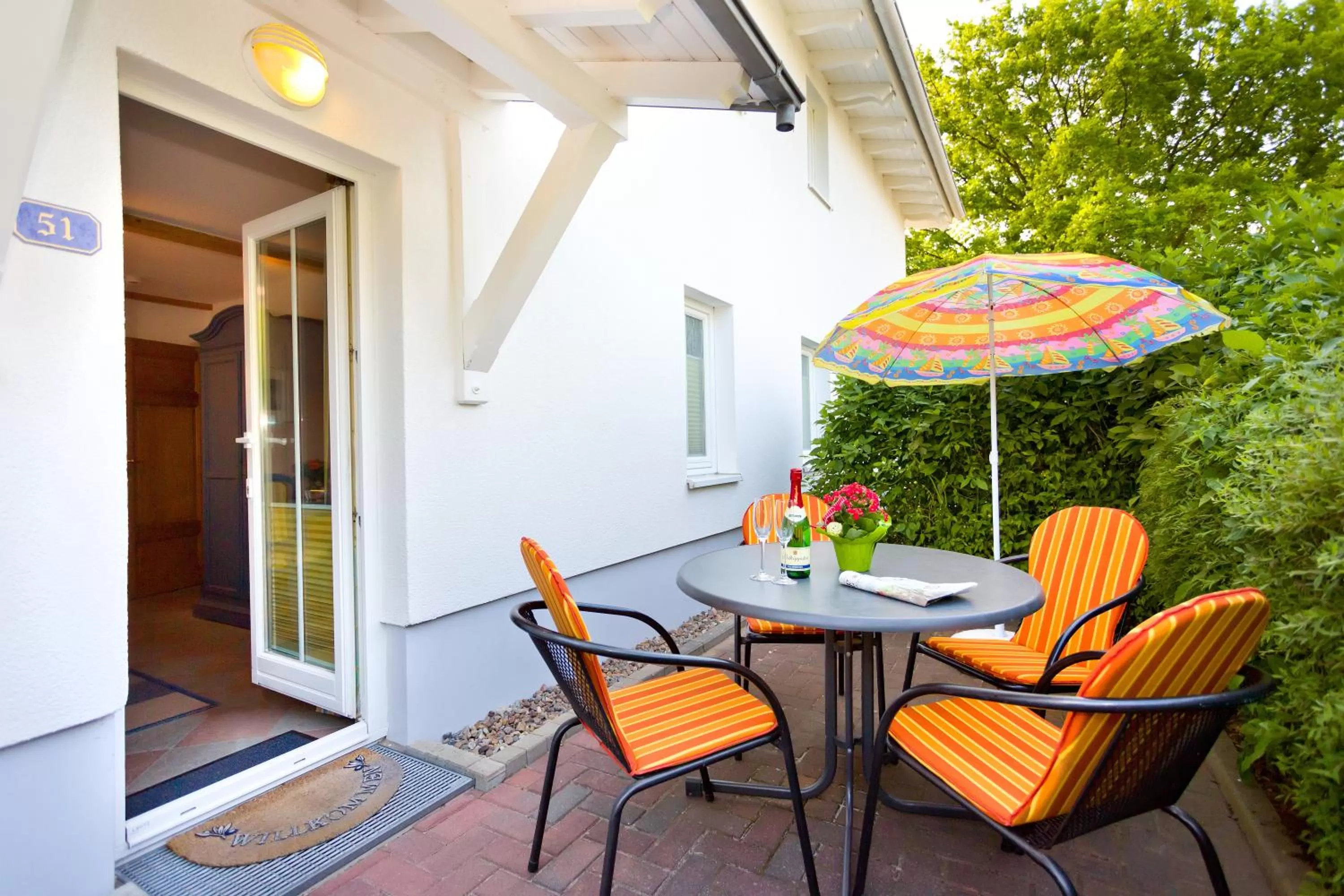 Decorative detail in Hotel Garni Getreuer Eckart