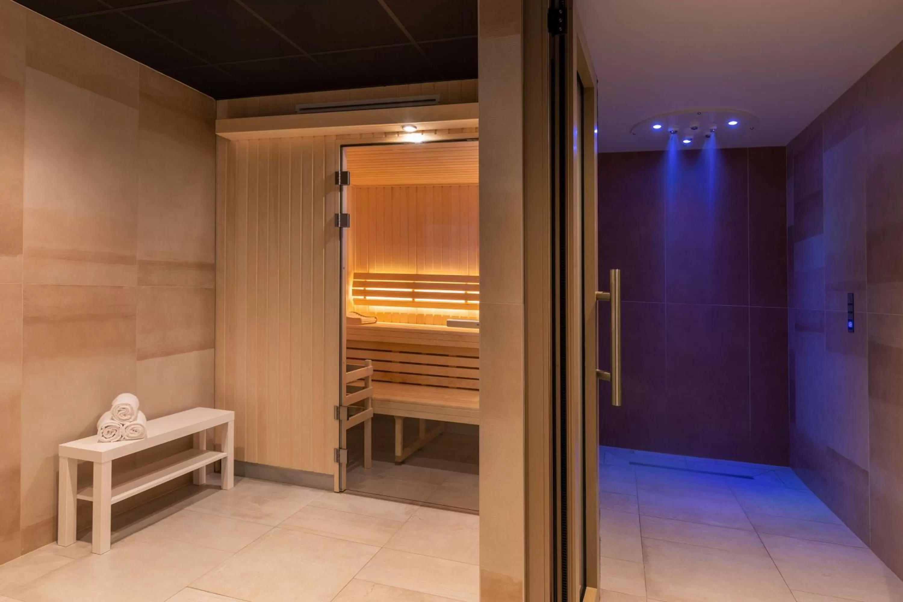Sauna in Best Western Plus Le Conquerant Rouen Nord