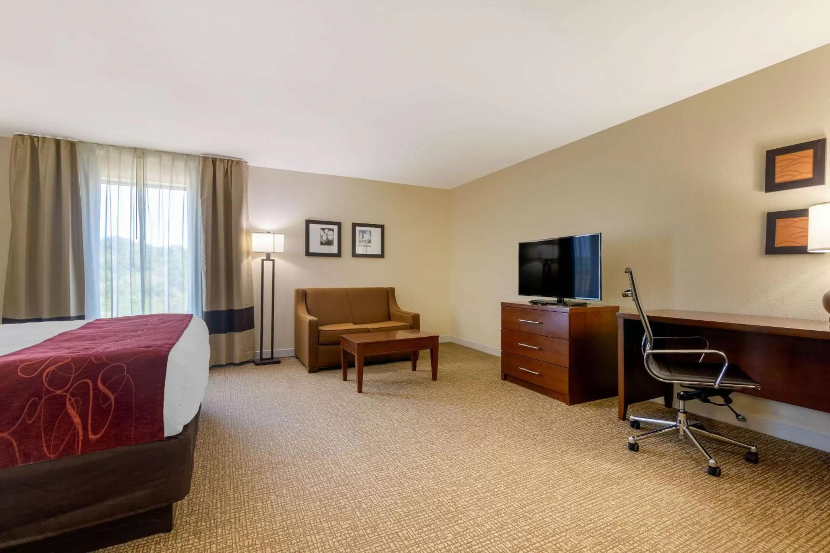Photo of the whole room, Bed in Comfort Inn & Suites Macon West