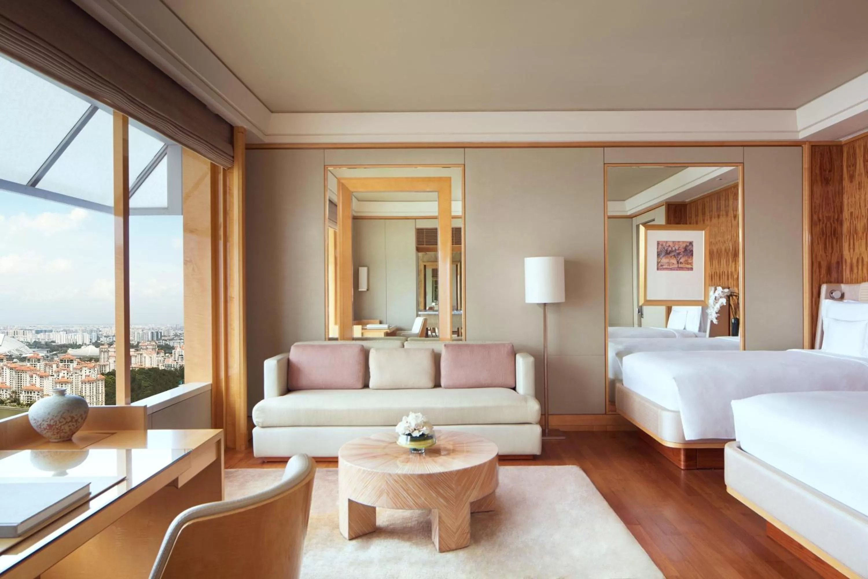 Photo of the whole room, Bed in The Ritz-Carlton, Millenia Singapore