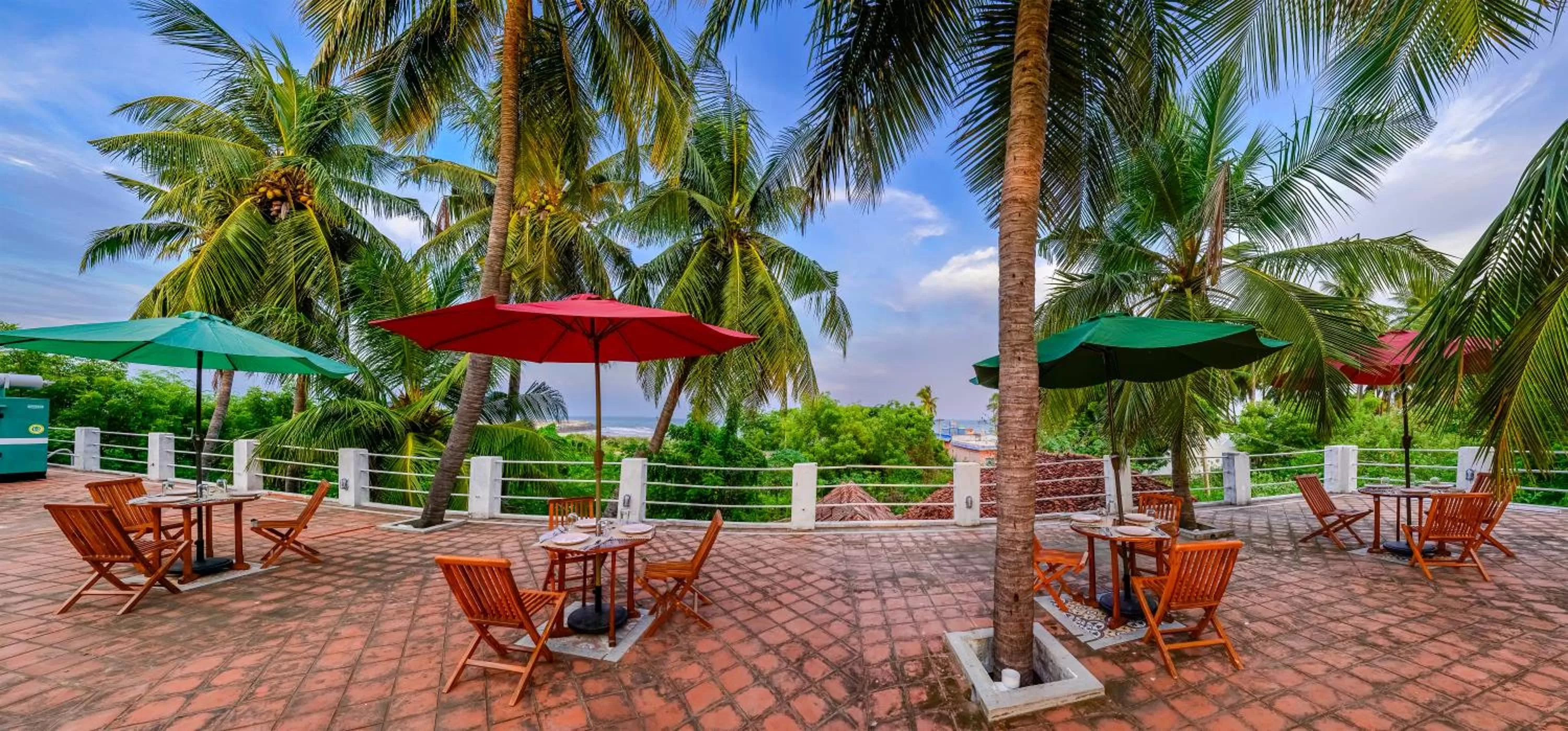Natural landscape in Neemrana's Coconut Alley
