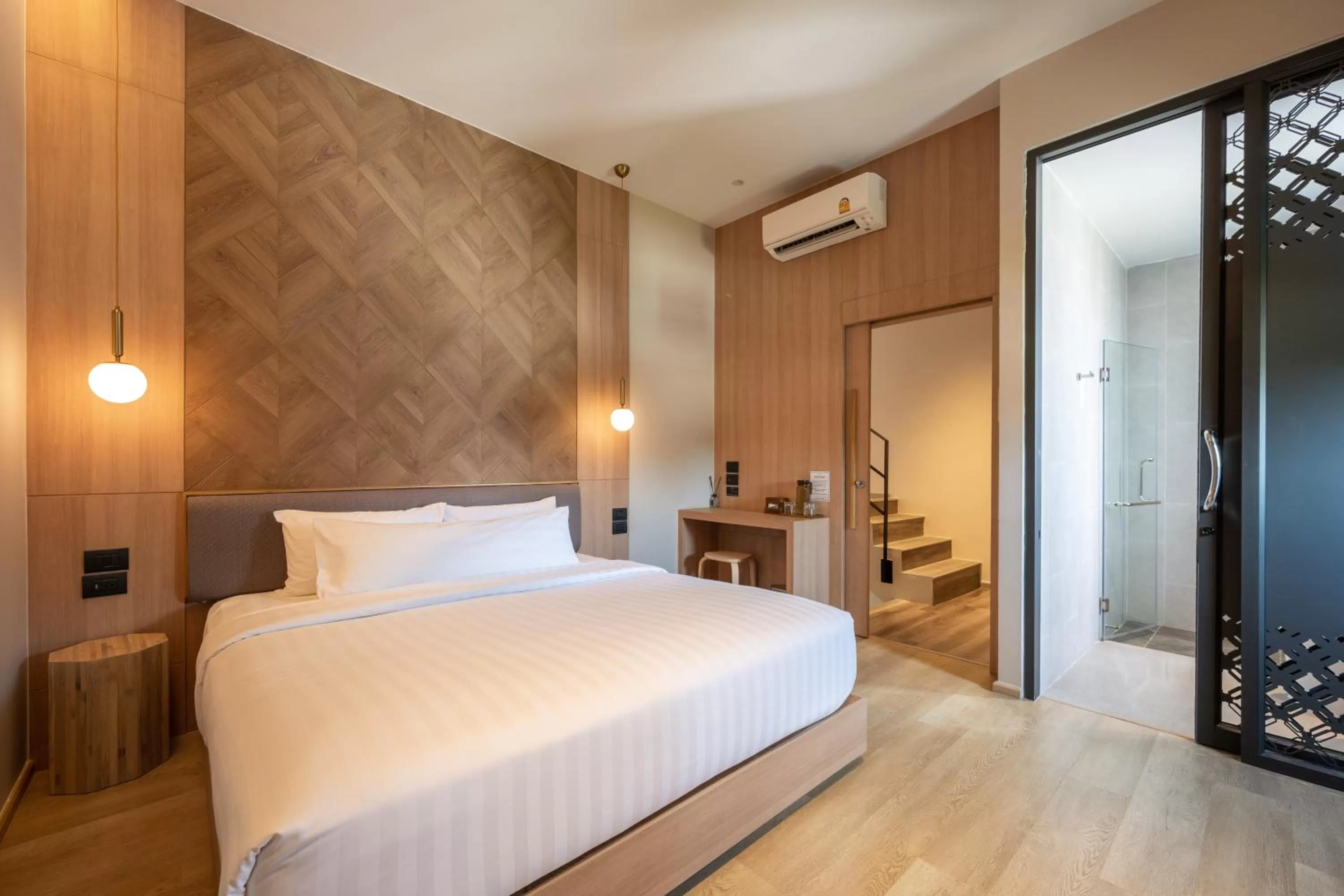 Bedroom, Bed in SHAN Villas Sukhumvit ฌานวิลล่า สุขุมวิท
