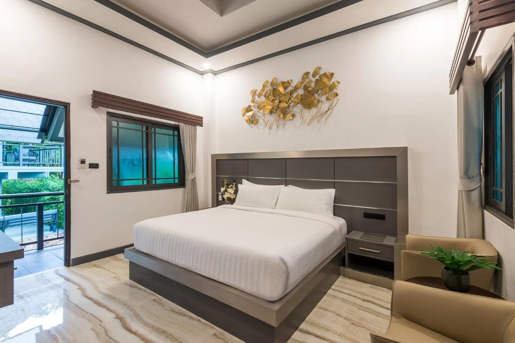 Bedroom, Bed in Loy Chalet