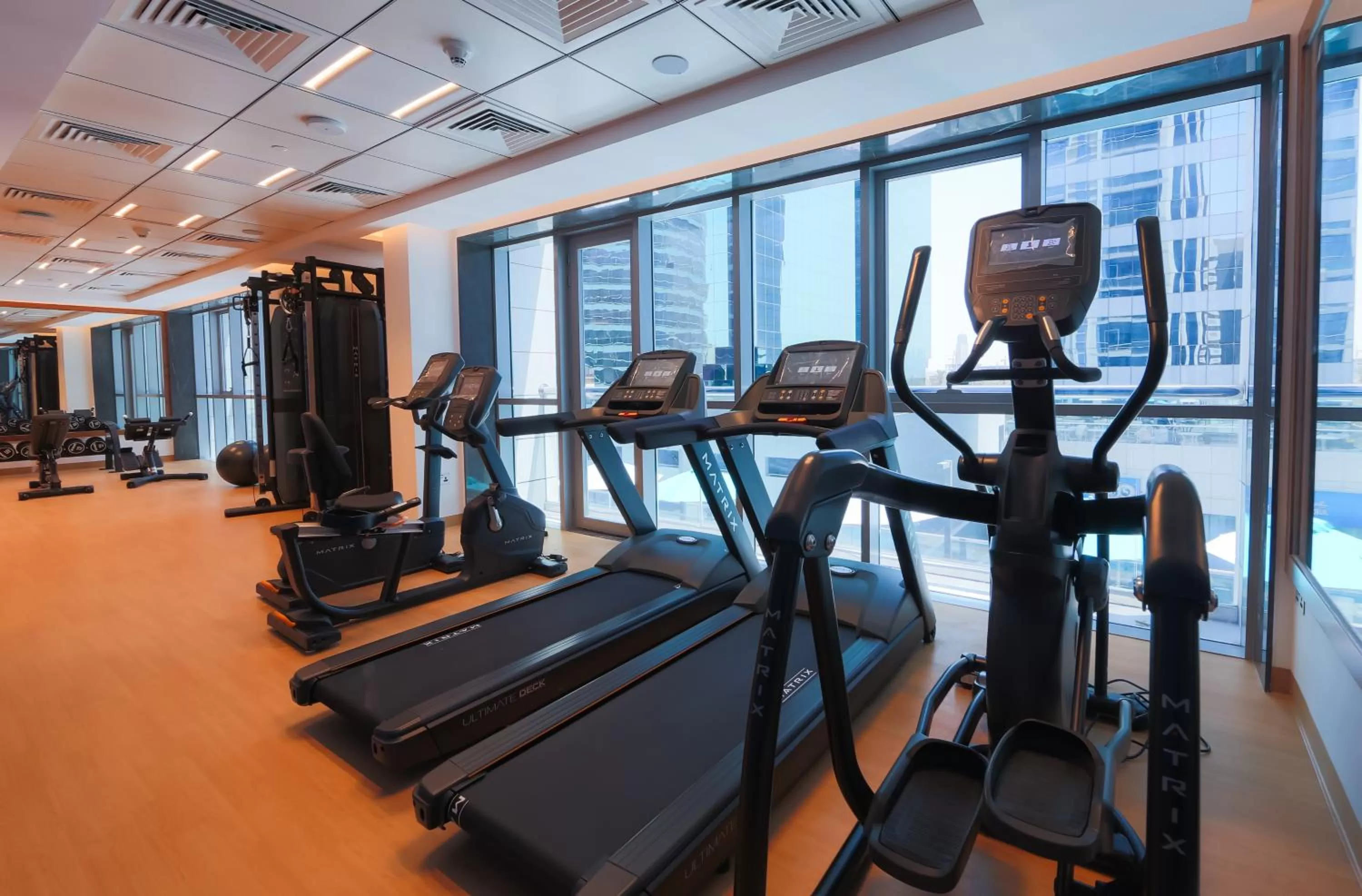 Fitness centre/facilities in Edge Creekside Hotel