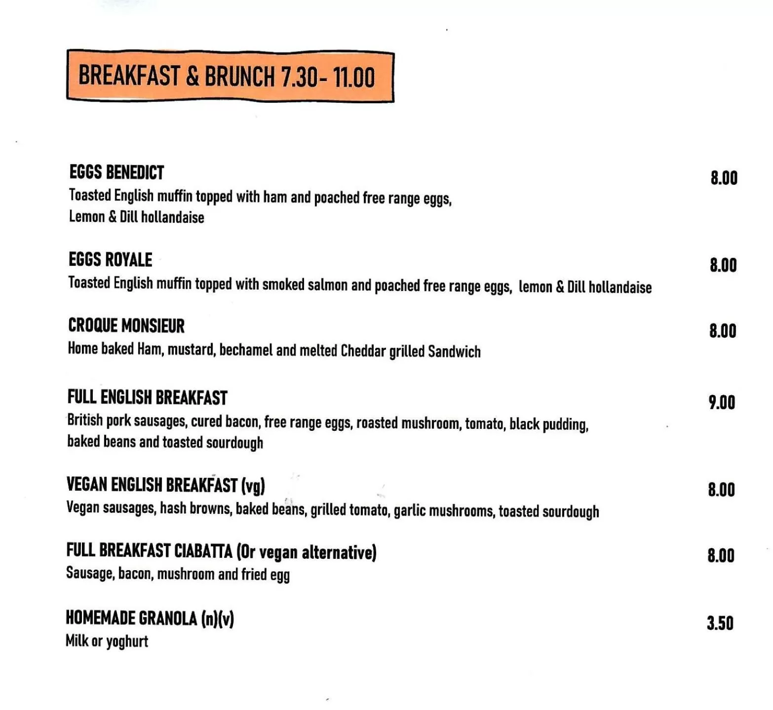 Breakfast in Amsterdam Hotel Brighton Seafront