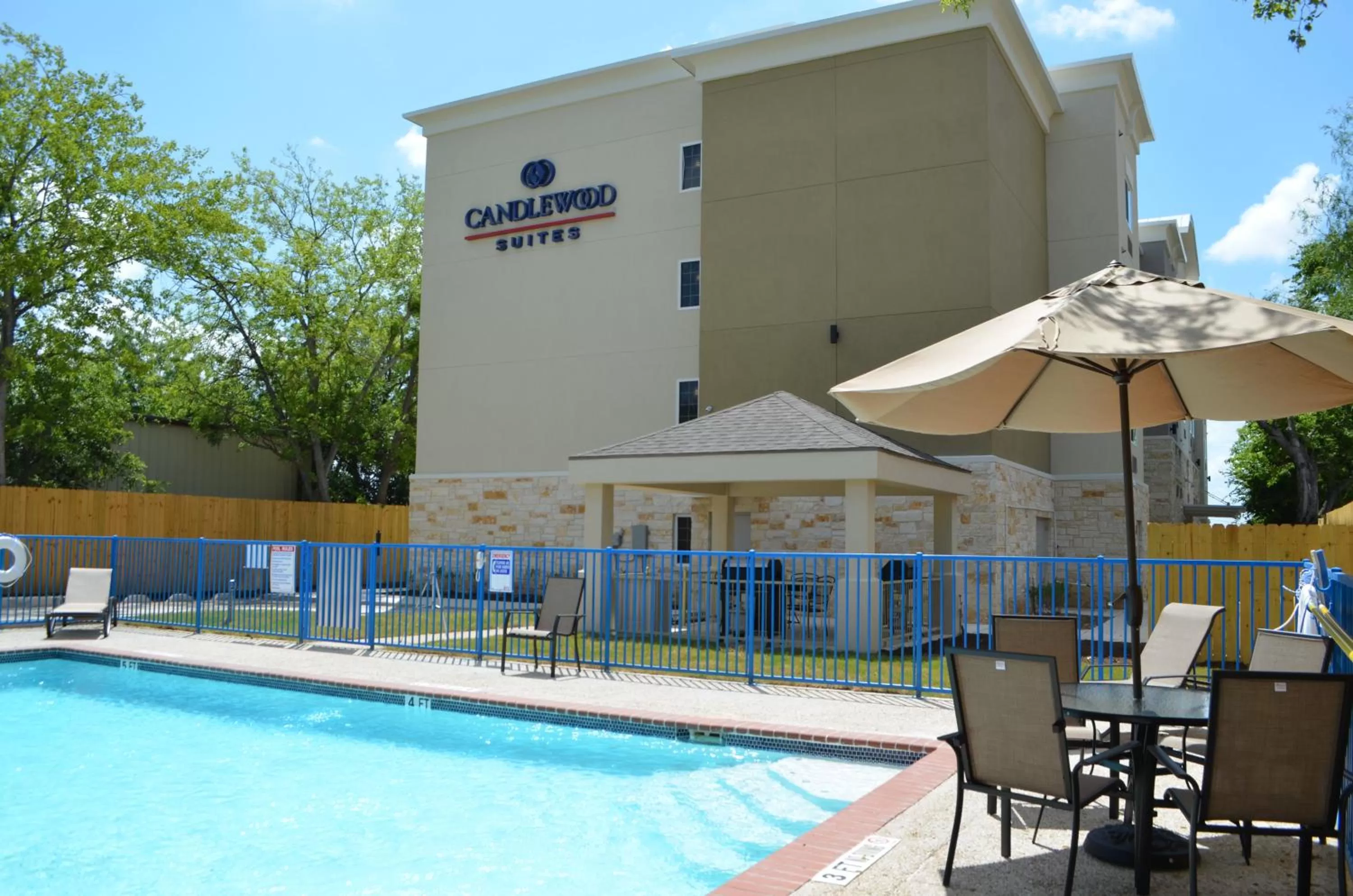 Swimming pool in Candlewood Suites San Antonio Airport by IHG