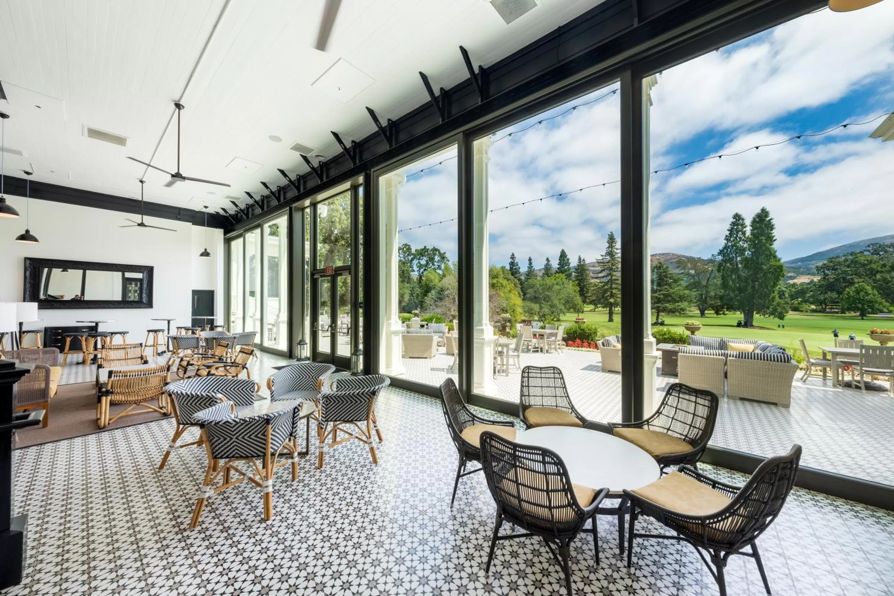 Patio in Silverado Resort