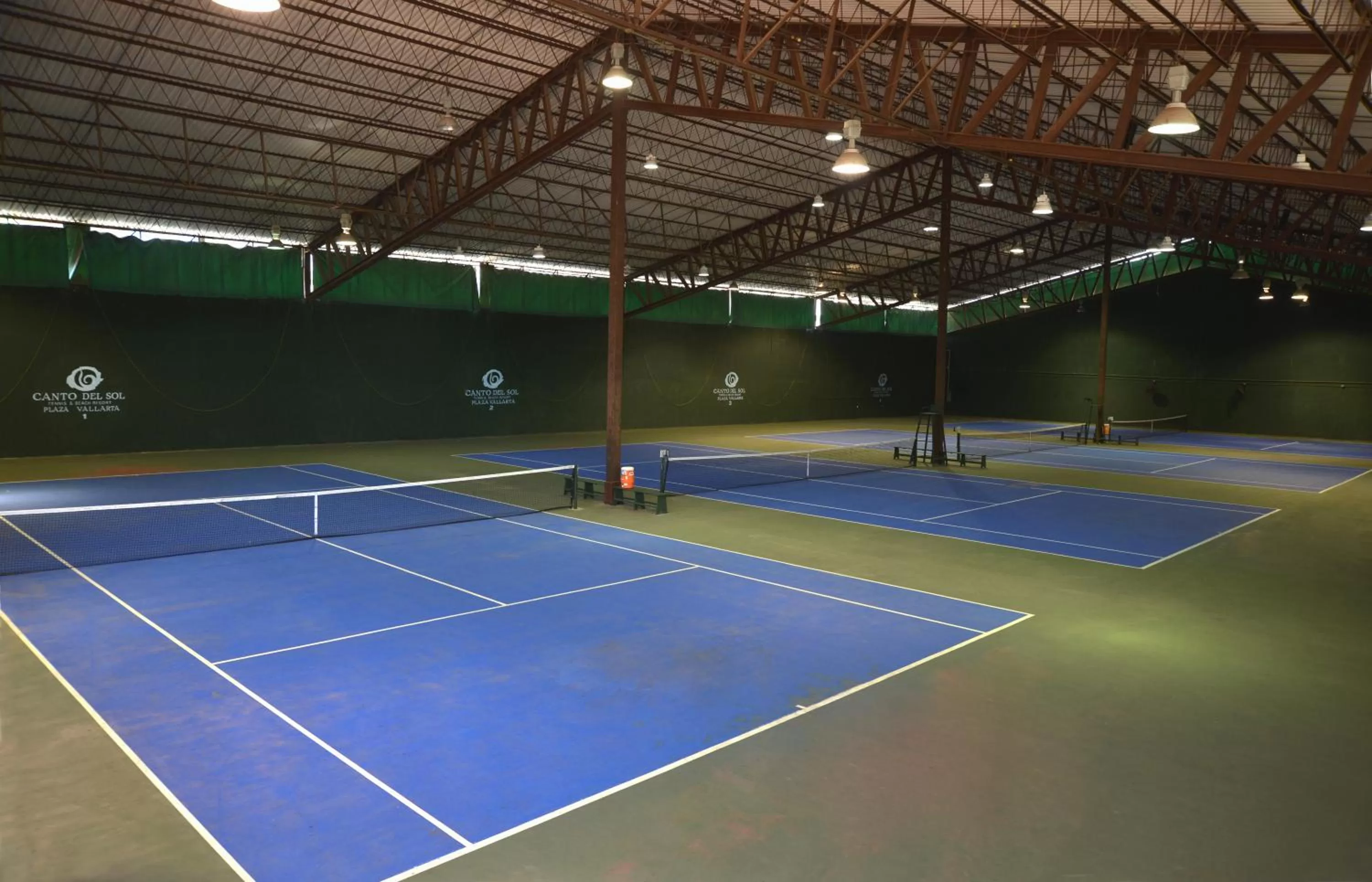 Tennis court in Canto del Sol Puerto Vallarta All Inclusive