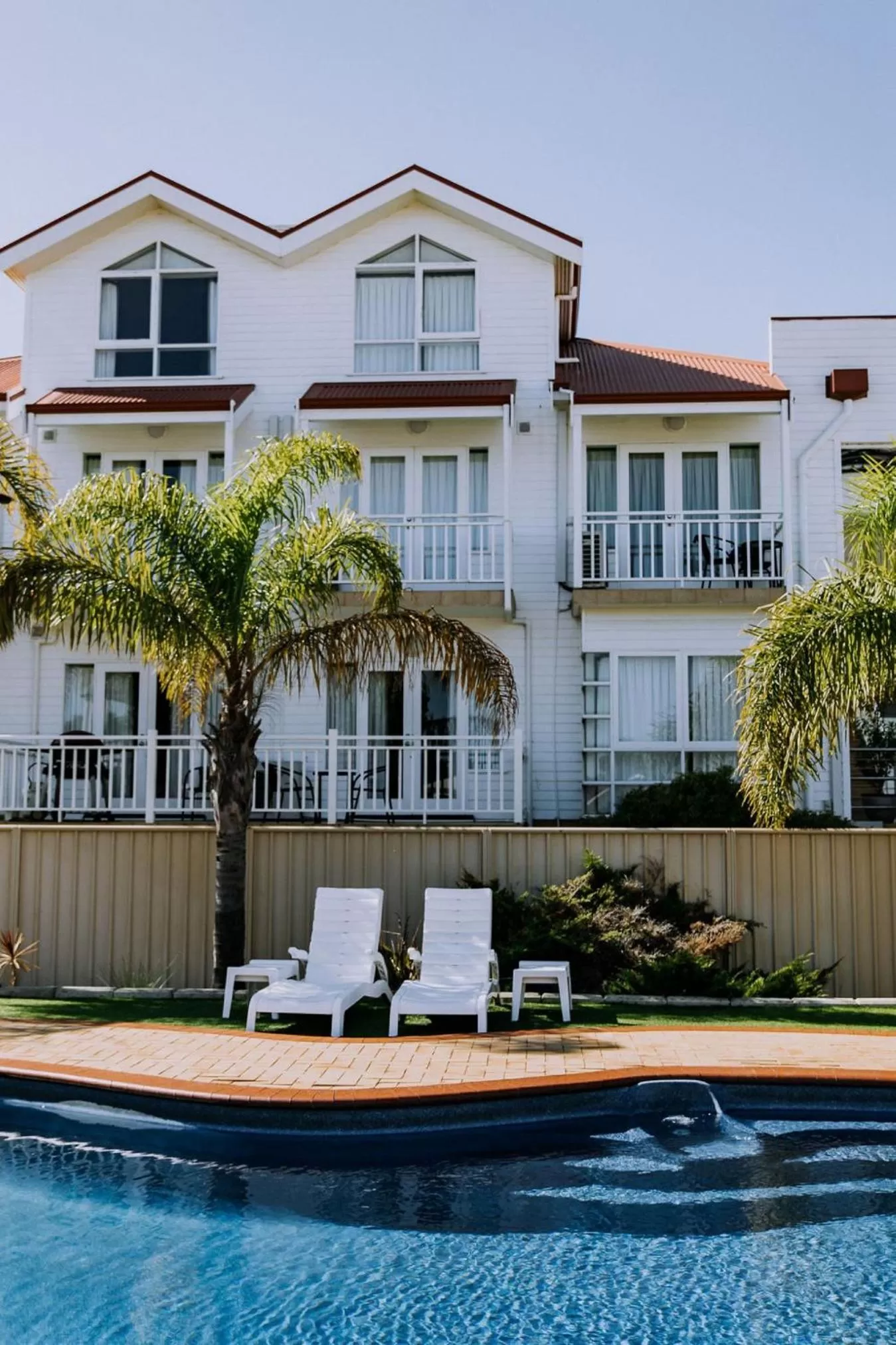 Swimming pool in The Jetty Resort