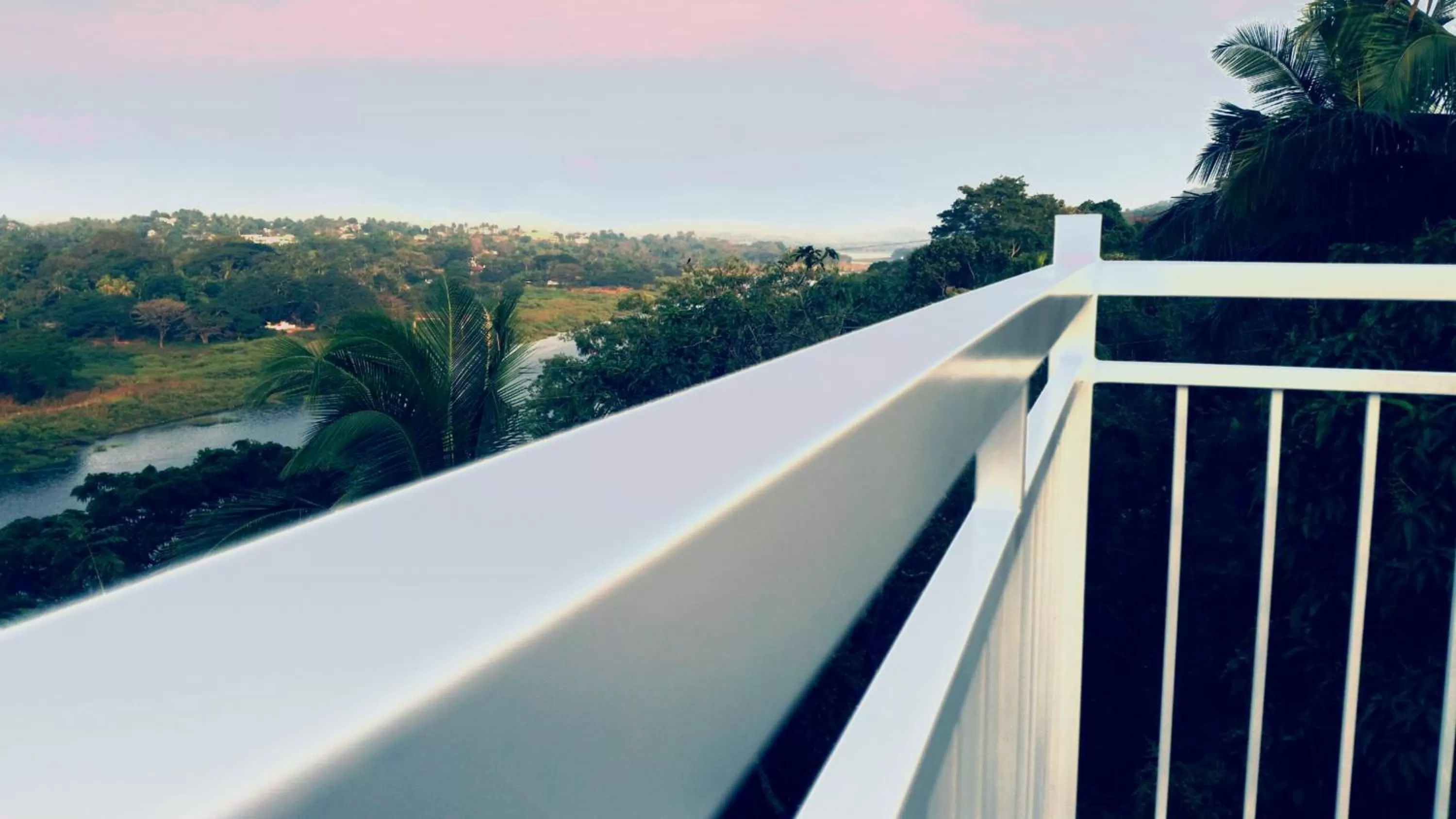 View (from property/room), Balcony/Terrace in Mahaweli View Inn