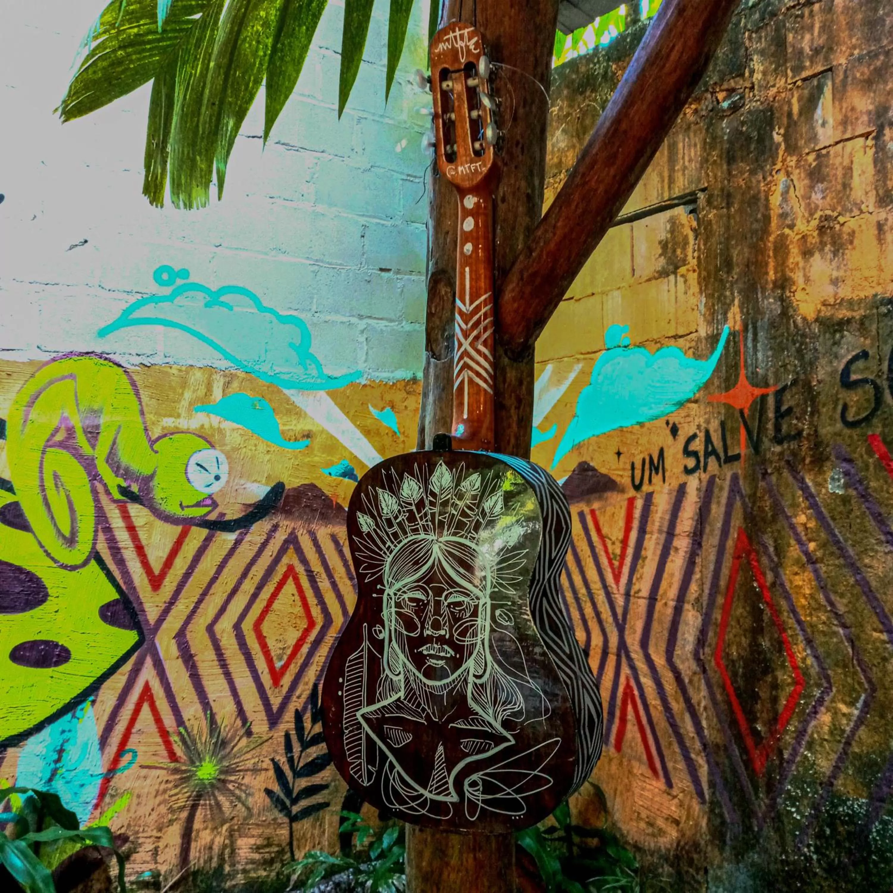 Lounge or bar in Pousada e Hostel Marthi