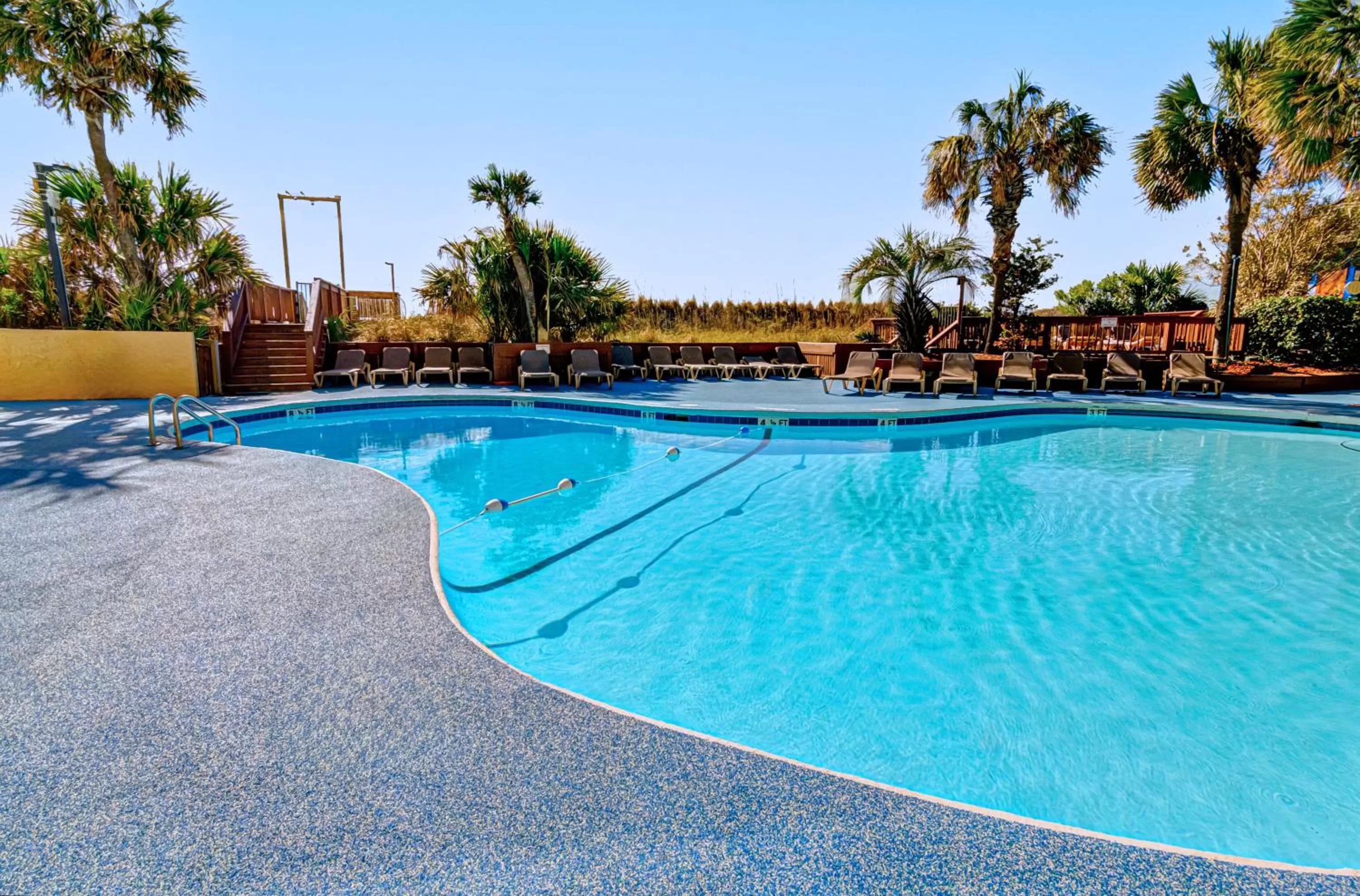 Swimming pool in Beach Cove Resort